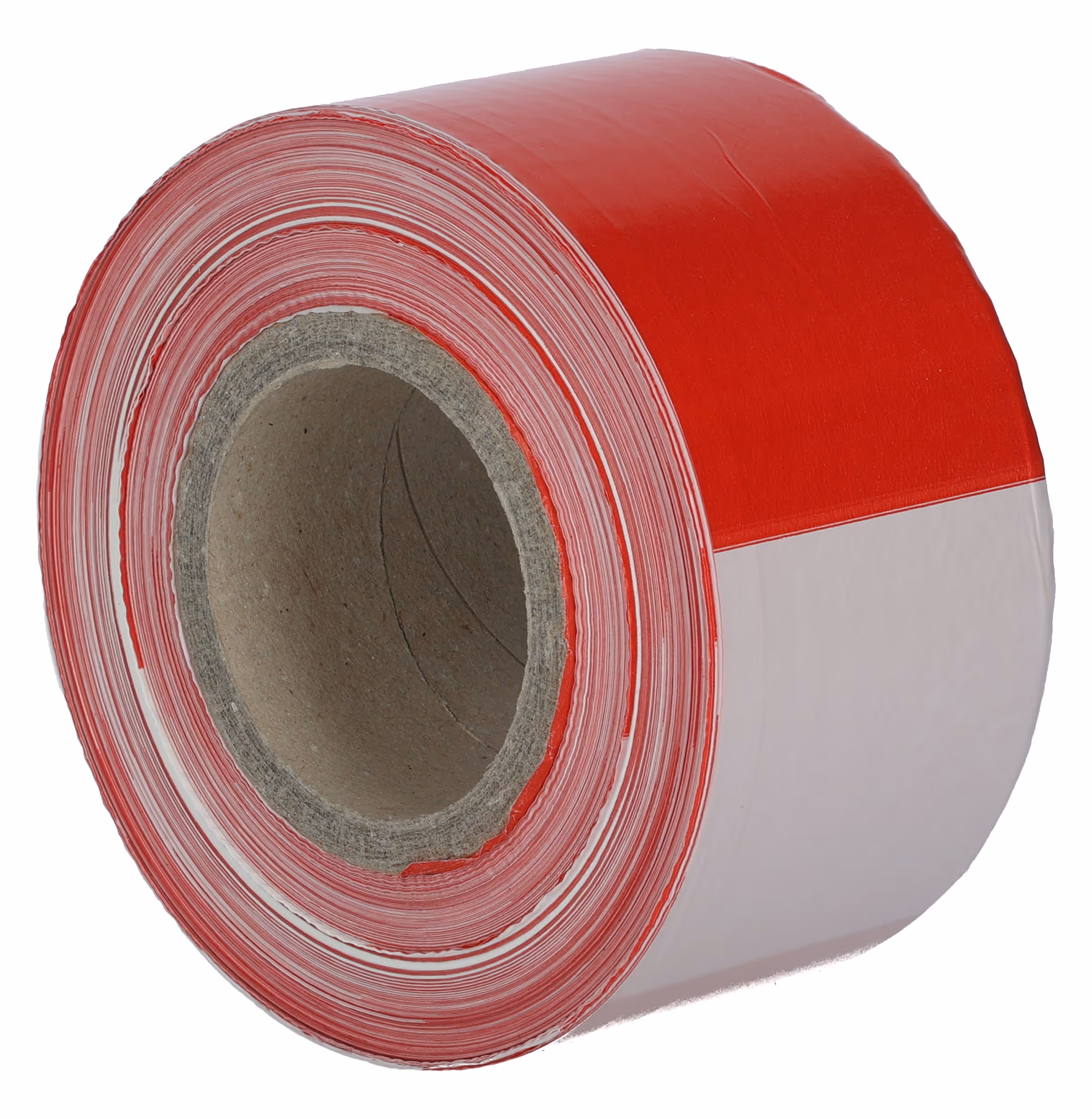 Ruban barrière rouge/blanc, 80mm, 500m