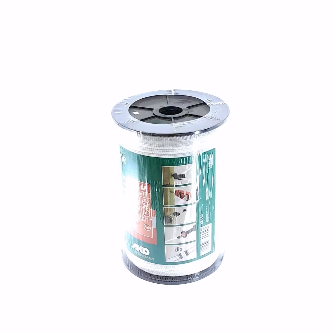 Ruban de clôture blanc 12.5 mm 200m EcoLine