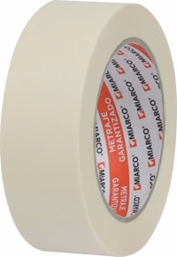 Ruban de masquage 25mmx50m 60°c - lot de 72 rlx