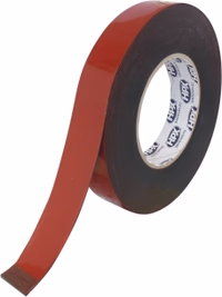 Ruban hsa double face anthracite 25mm 10m