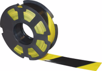 RUBAN "RUBAPLAST" NOIR JAUNE 500MX50MM