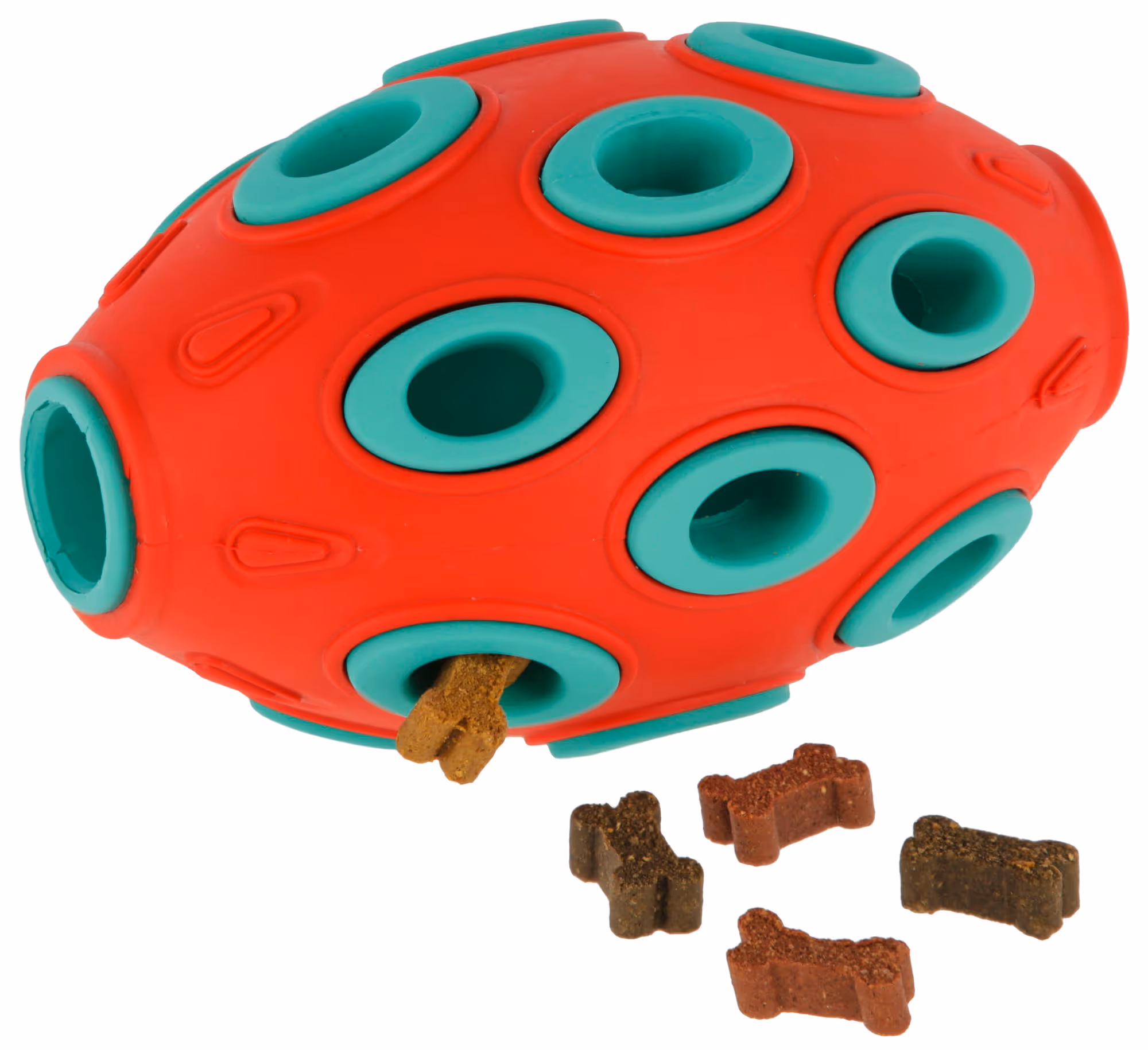 Rugby ToyFastic rouge/turquoise, 12X7,5cm