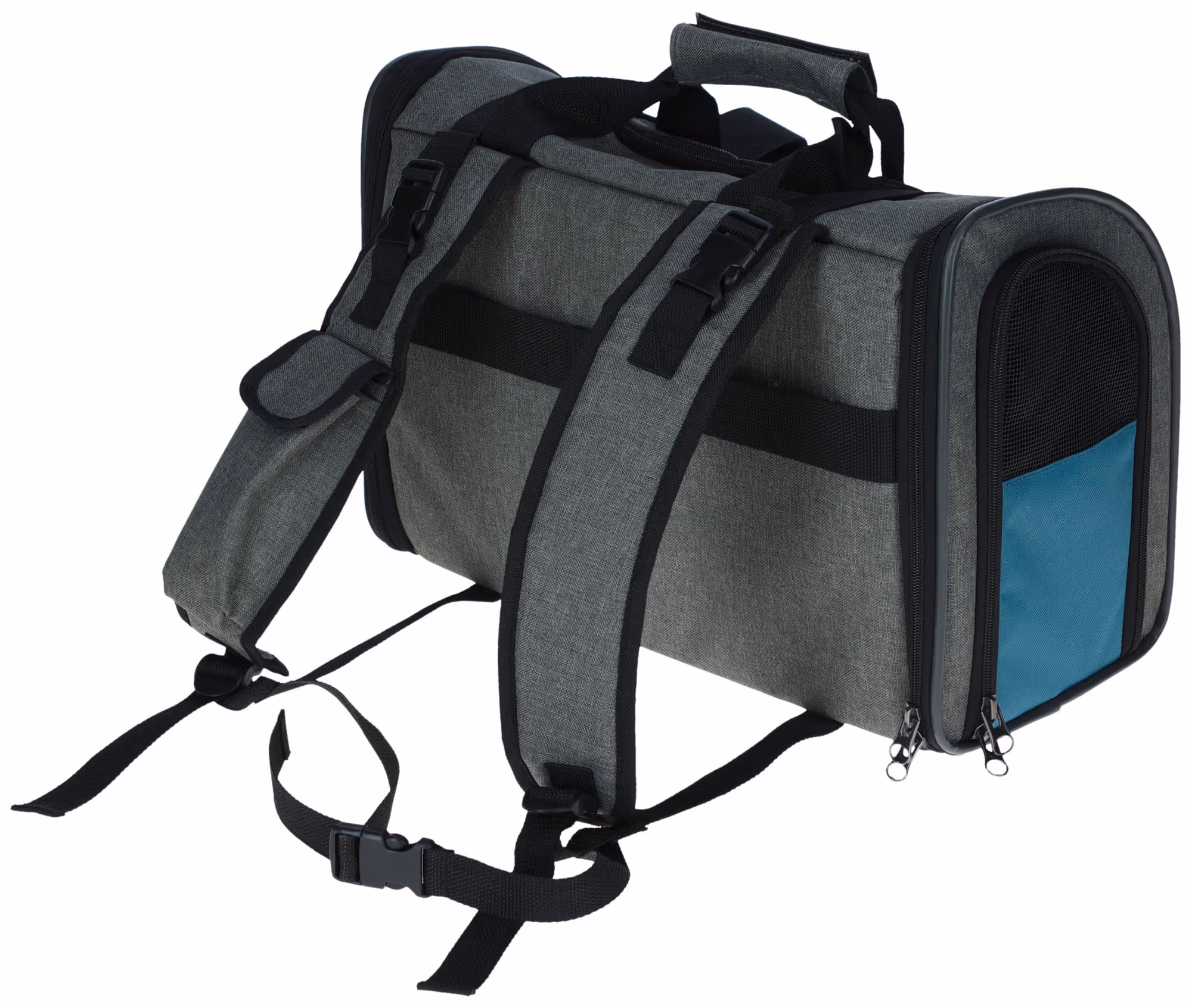 Sac à dos Vacation gris/bleu, 43X24X30 cm
