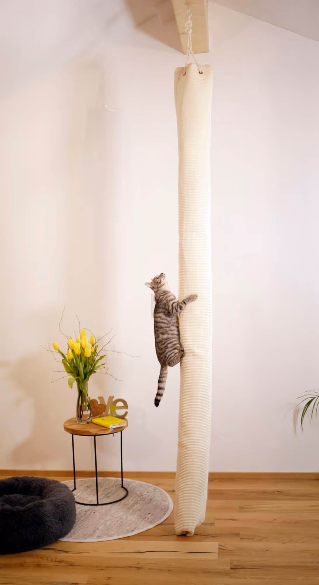 Sac d'escalade Climber beige, 240cm, Ø16cm