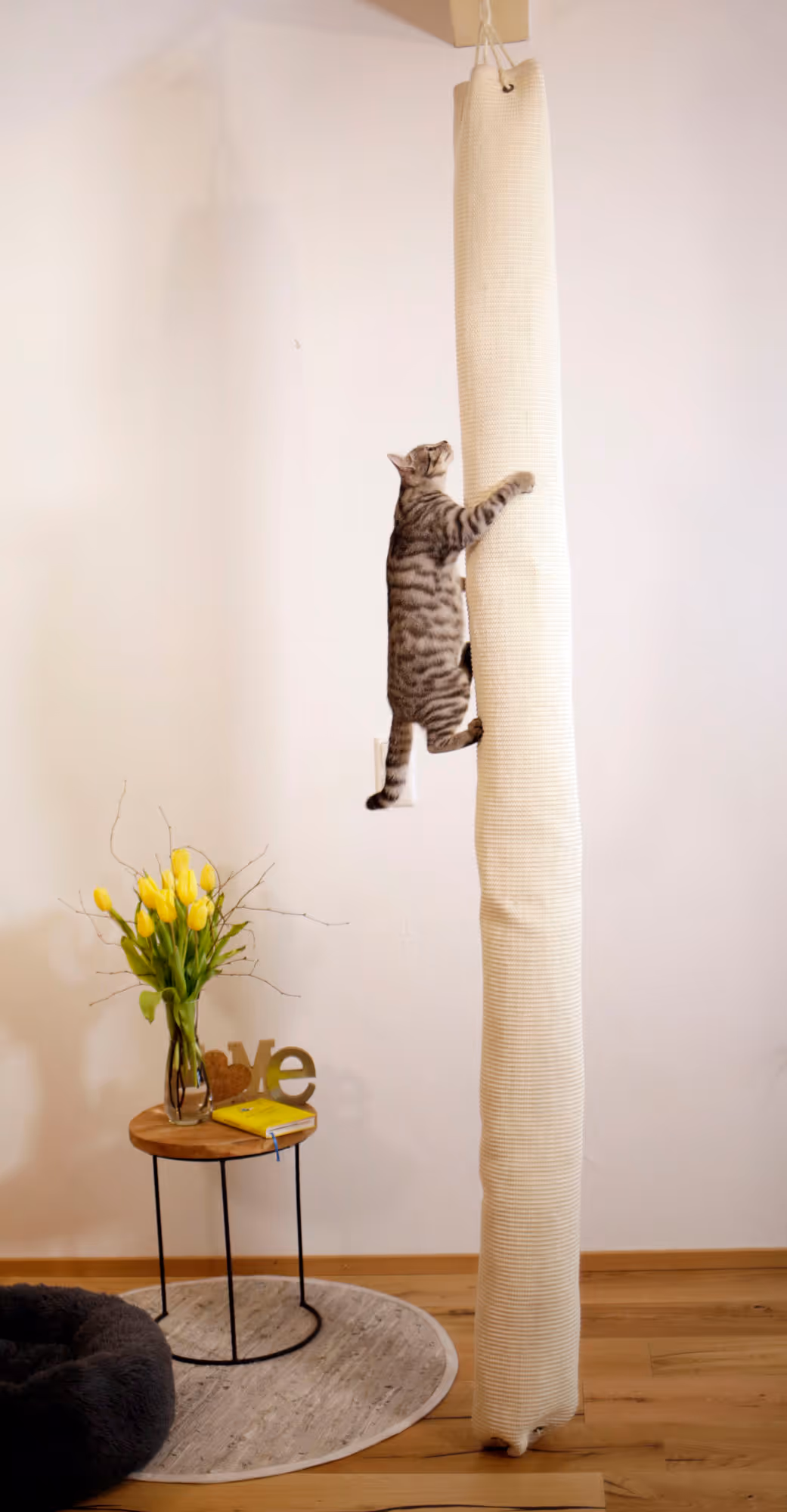 Sac d'escalade Climber beige, 240cm, Ø16cm
