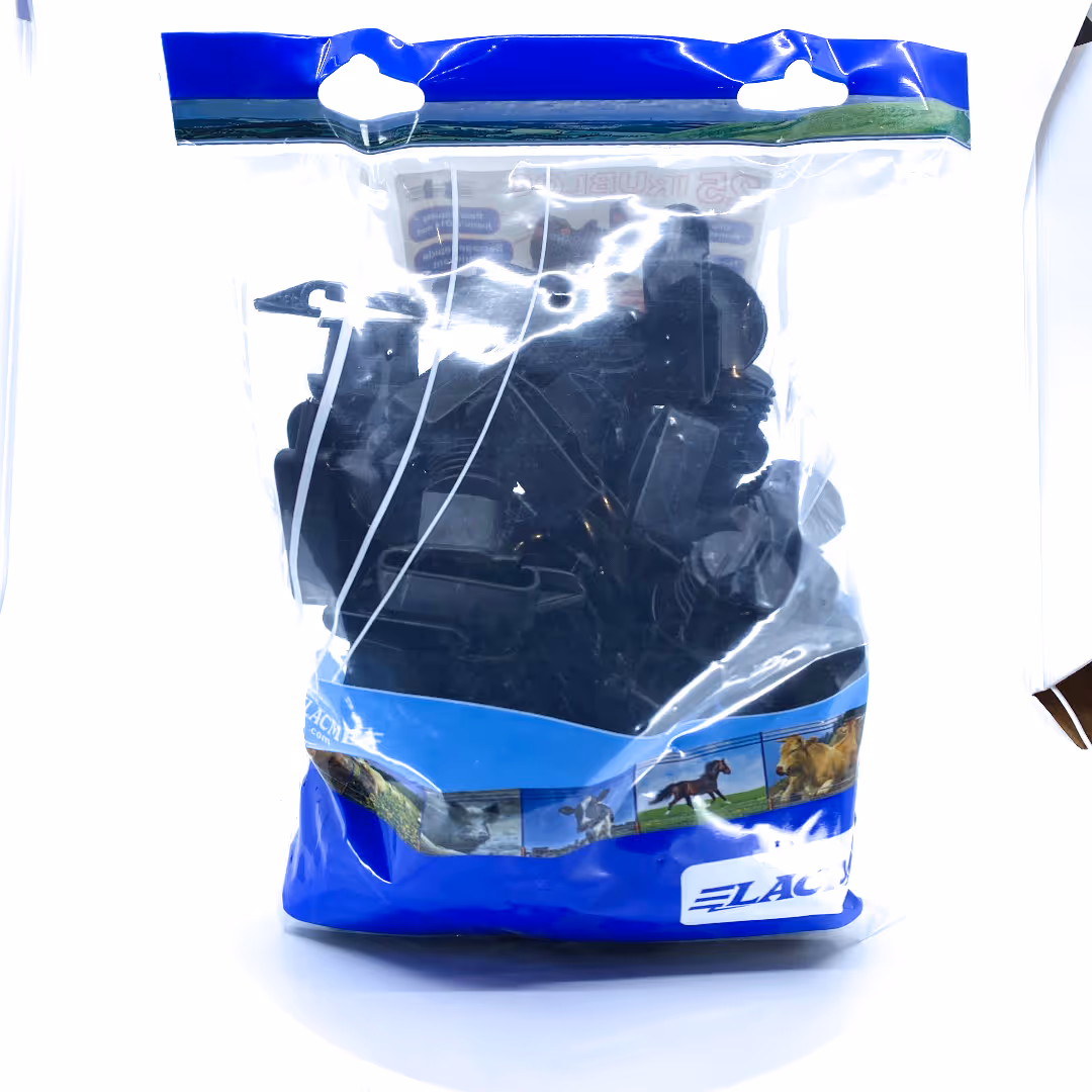 Sac de 25 isolateurs IRUBLOC à visser sur piquet en fer