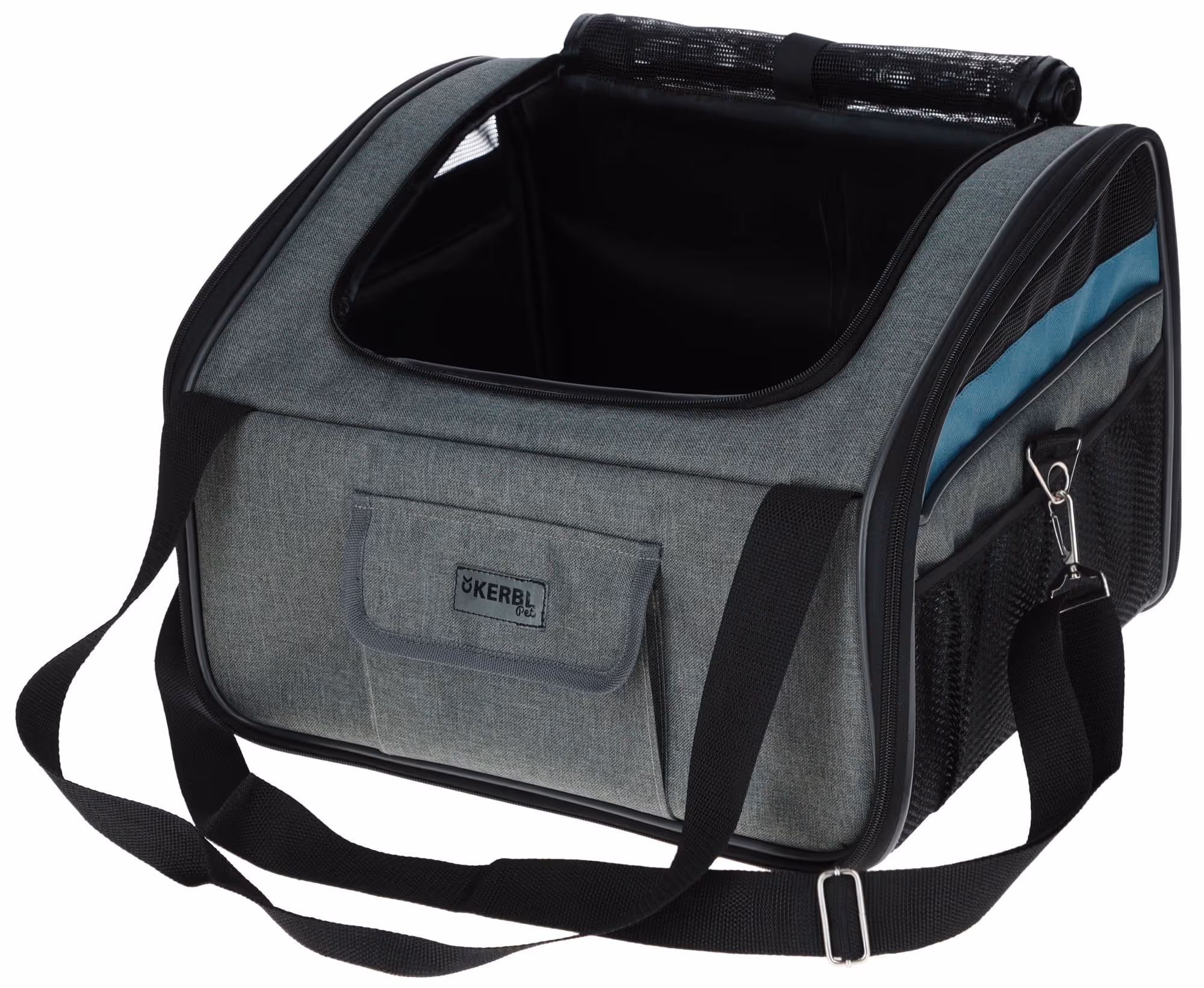 Sac voiture Vacation gris/bleu, 44X35X30 cm