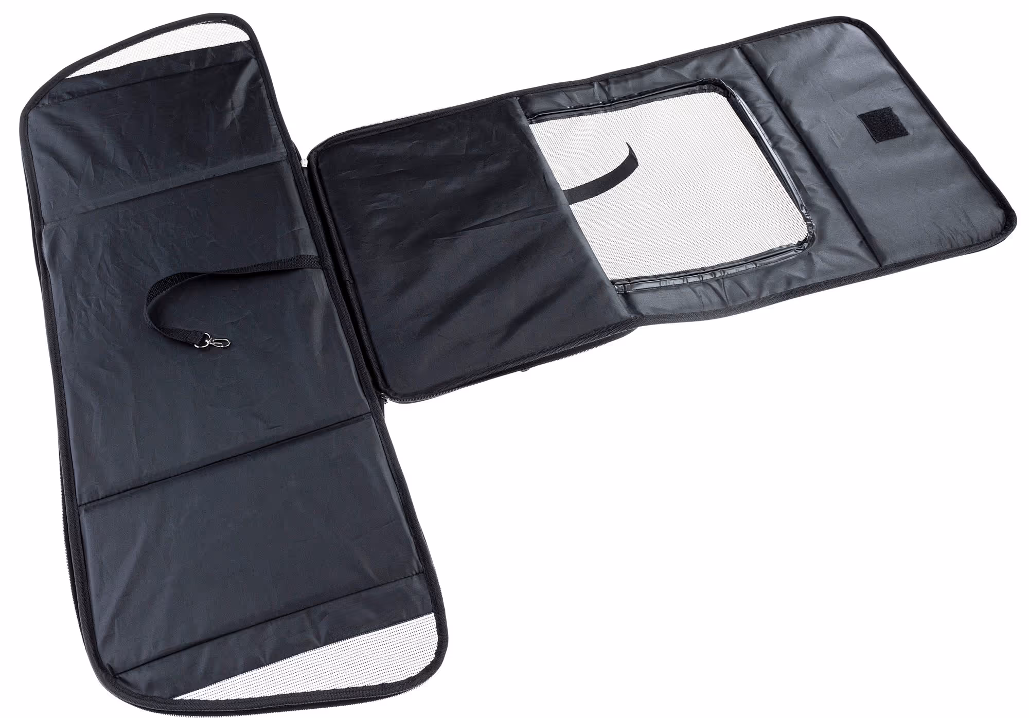 Sac voiture Vacation gris/bleu, 44X35X30 cm