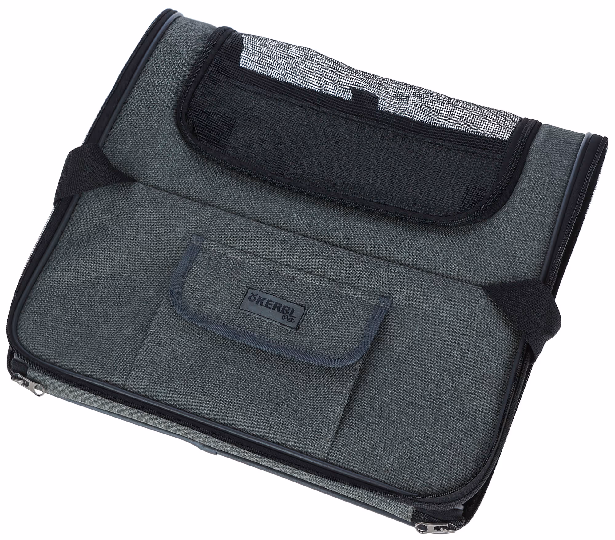 Sac voiture Vacation gris/bleu, 44X35X30 cm