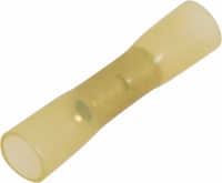 Sachet 10 jonctions thermoretractables jaune pour fil 4 a 6mm²