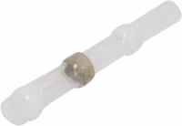 Sachet 50 cosses thermoretractables blanches pour fil 0.25 a 0.5mm²