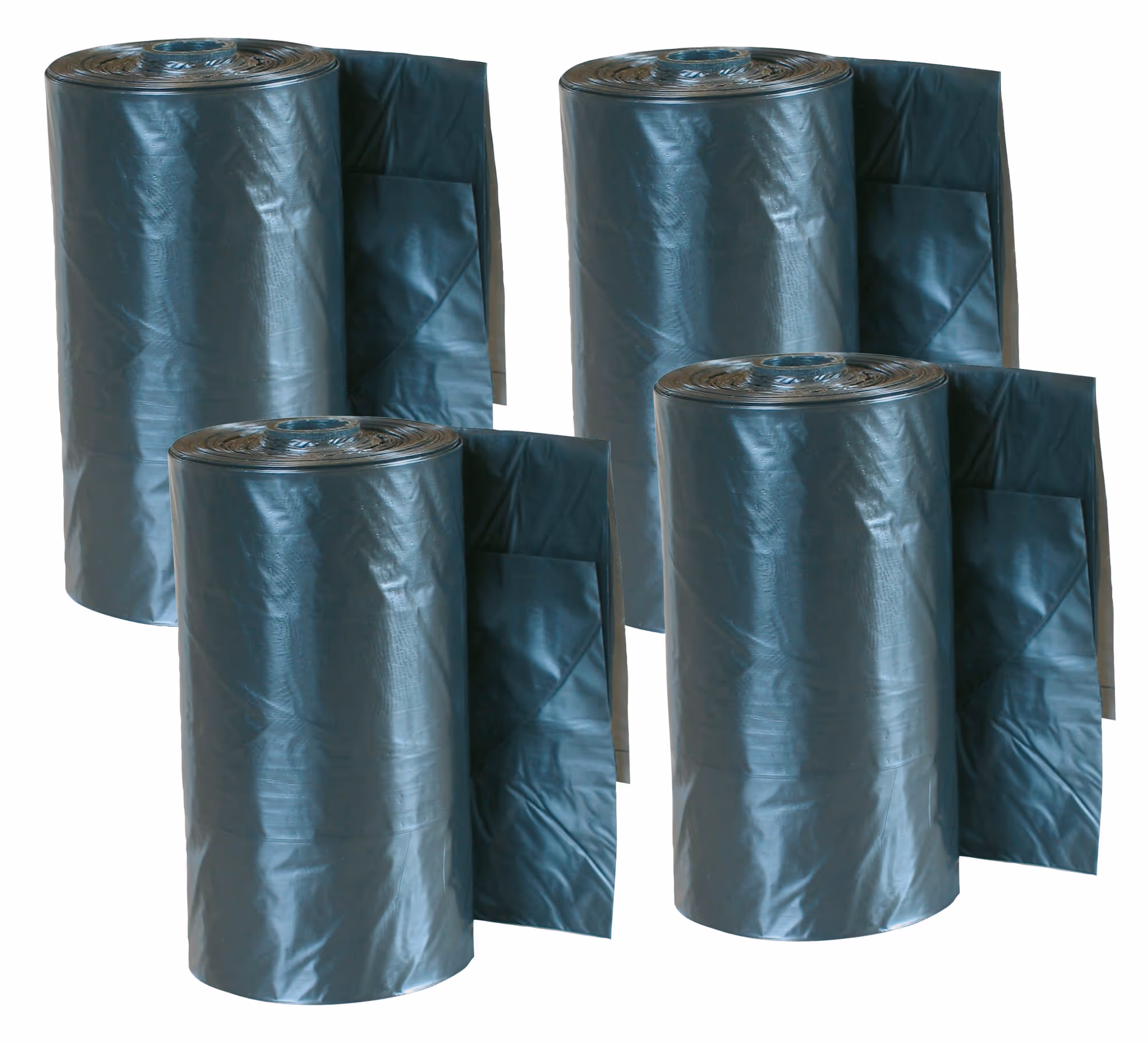 Sachets à déjections canines noir, 4 rouleaux