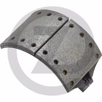 SAF Mâchoire de frein, complète