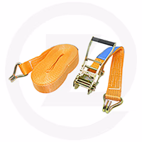Sangle a cliquet orange 2500 x 50 mm - 5000 dan