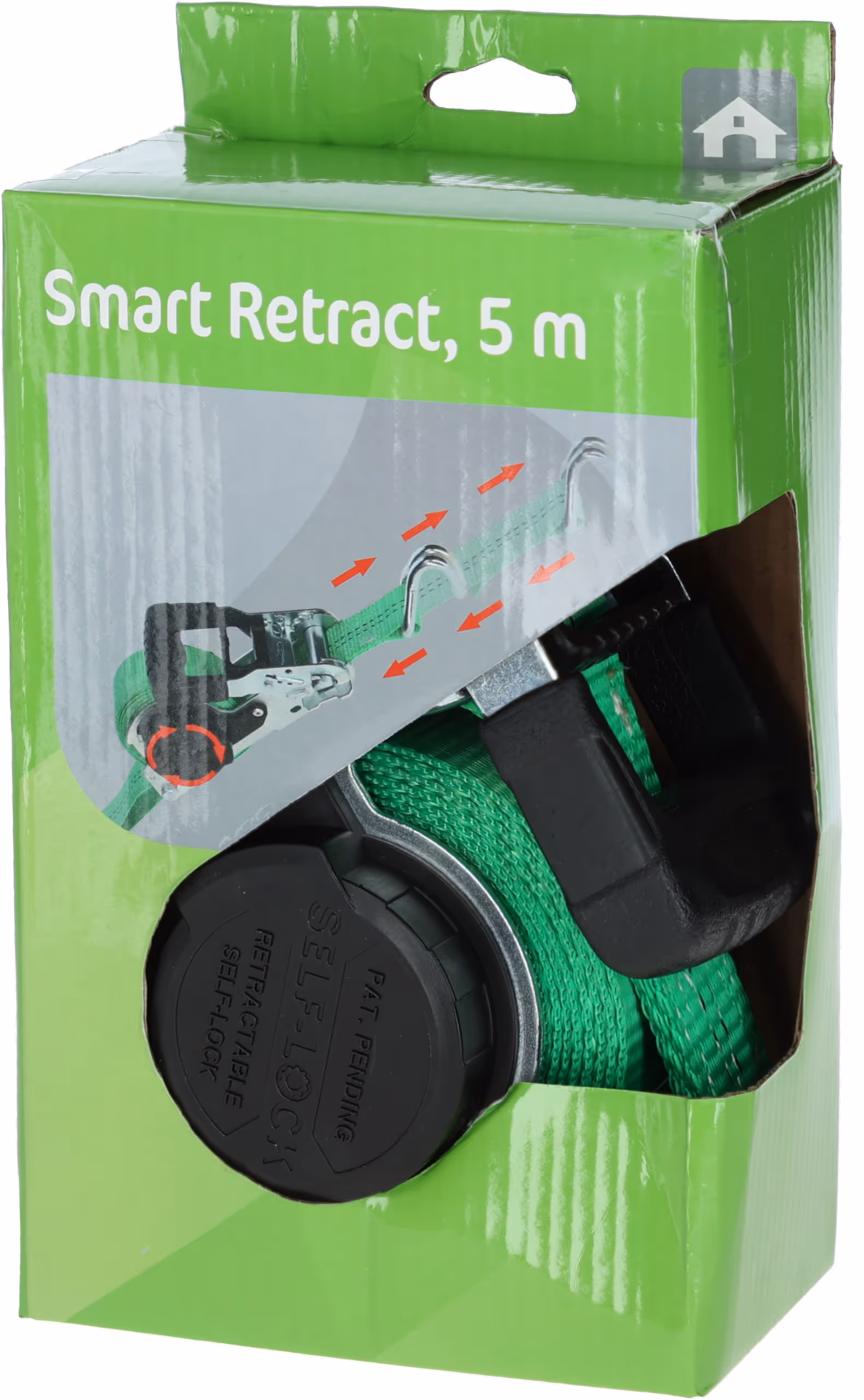 Sangle arr. auto SmartRetract 35mm/5m,1000/2000kg cro.pointu