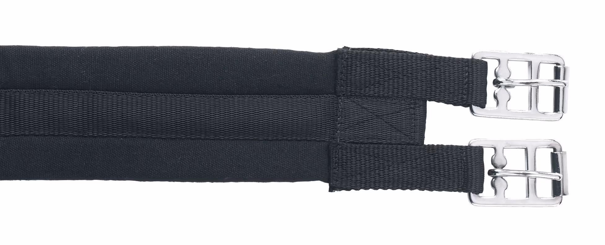 Sangle coton noire, 130 cm