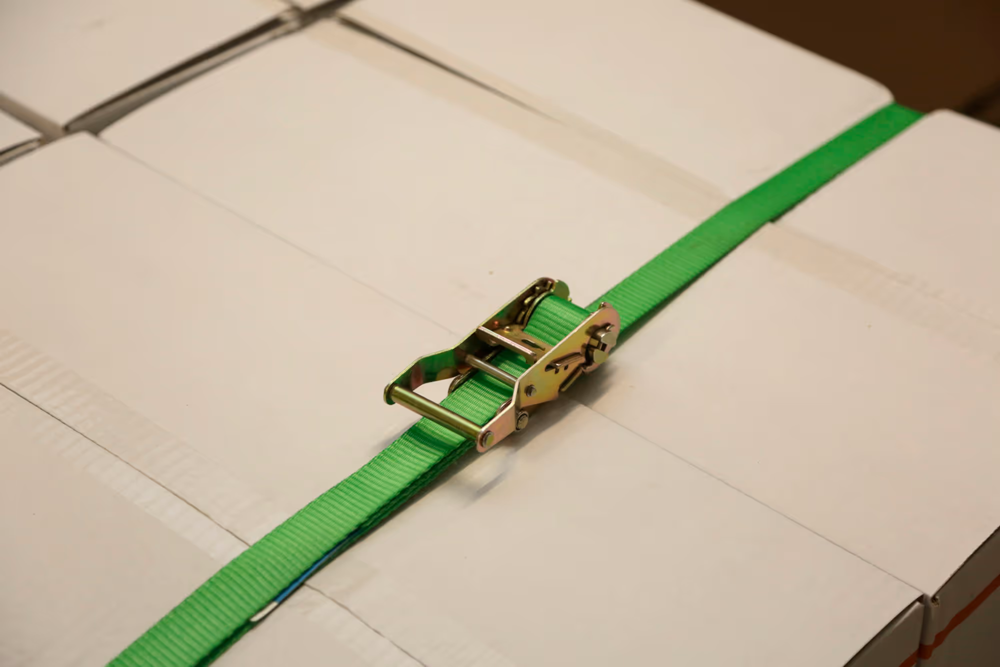 Sangle d'arrimage 25mmX5m, verte