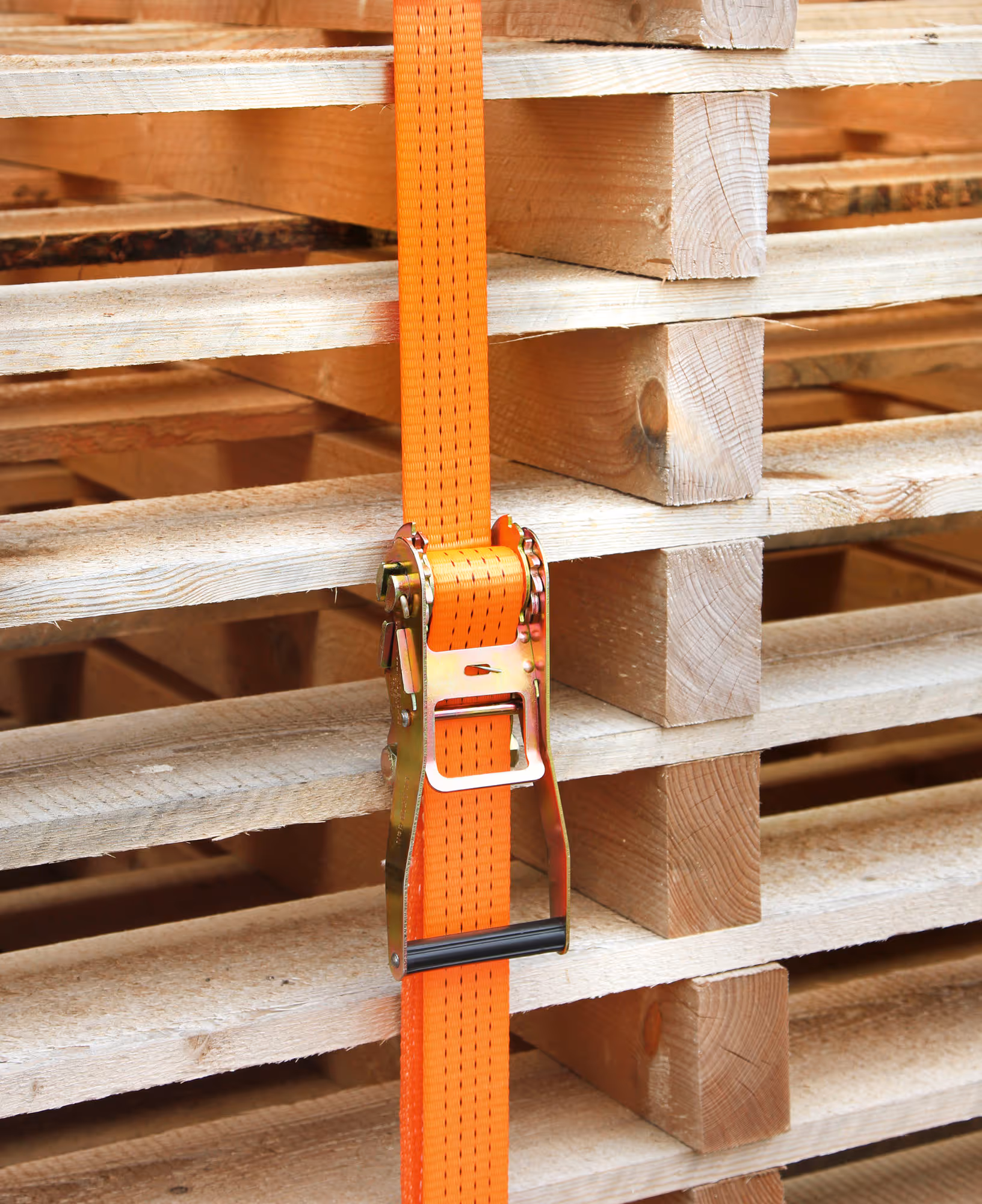 Sangle d'arrimage 6mx50mm, orange
