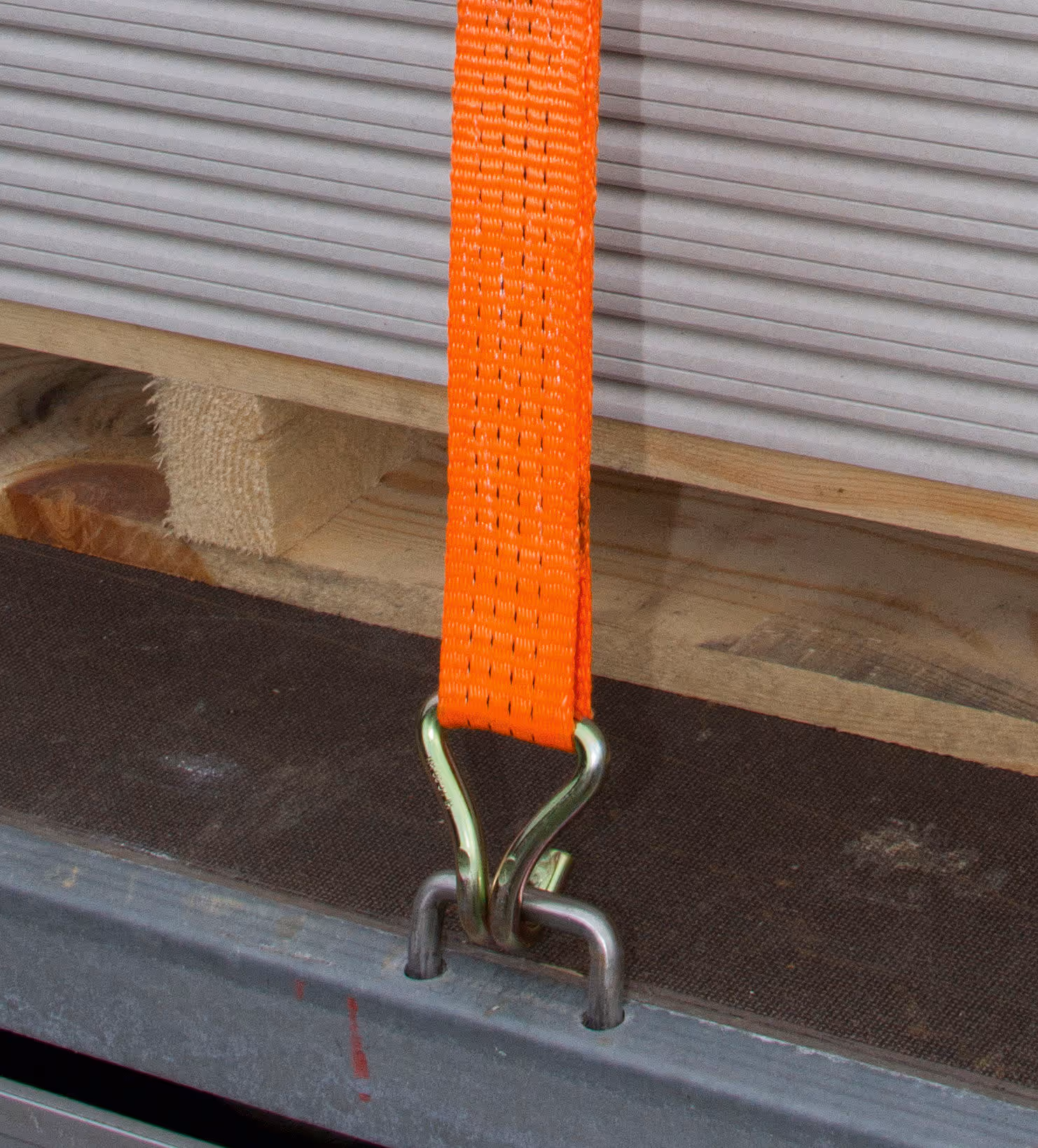 Sangle d'arrimage 7.6mx50mm, orange