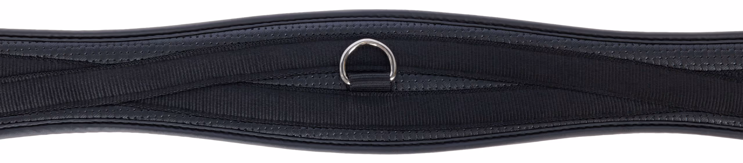 Sangle élastique arquée noire, 110 cm
