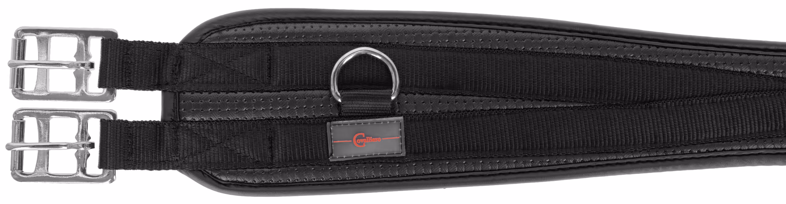 Sangle élastique arquée noire, 110 cm