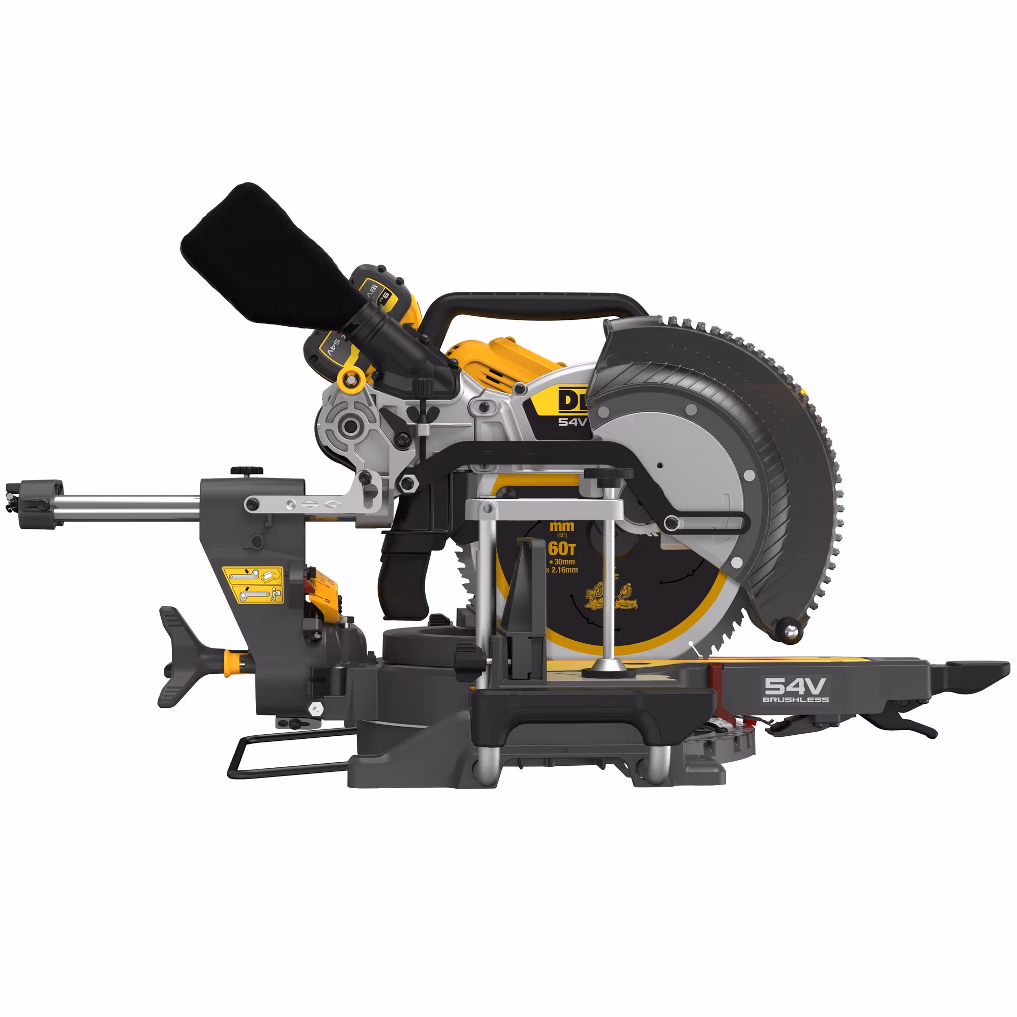 Scie à onglets XR FLEXVOLT 54V 3Ah Li-Ion Brushless 305 mm avec batterie