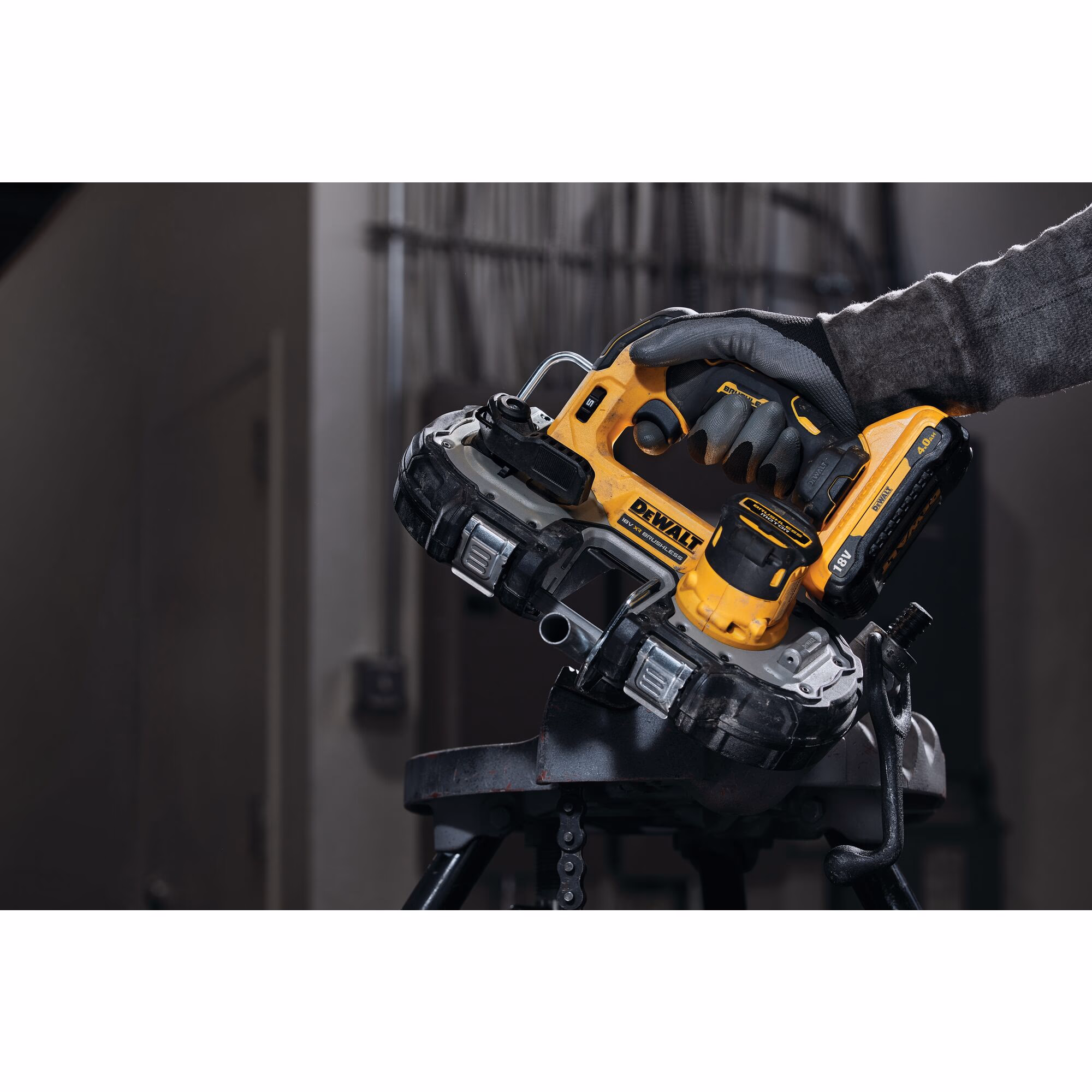 Scie à ruban Ultra Compacte XR 18V Sans batterie ni chargeur