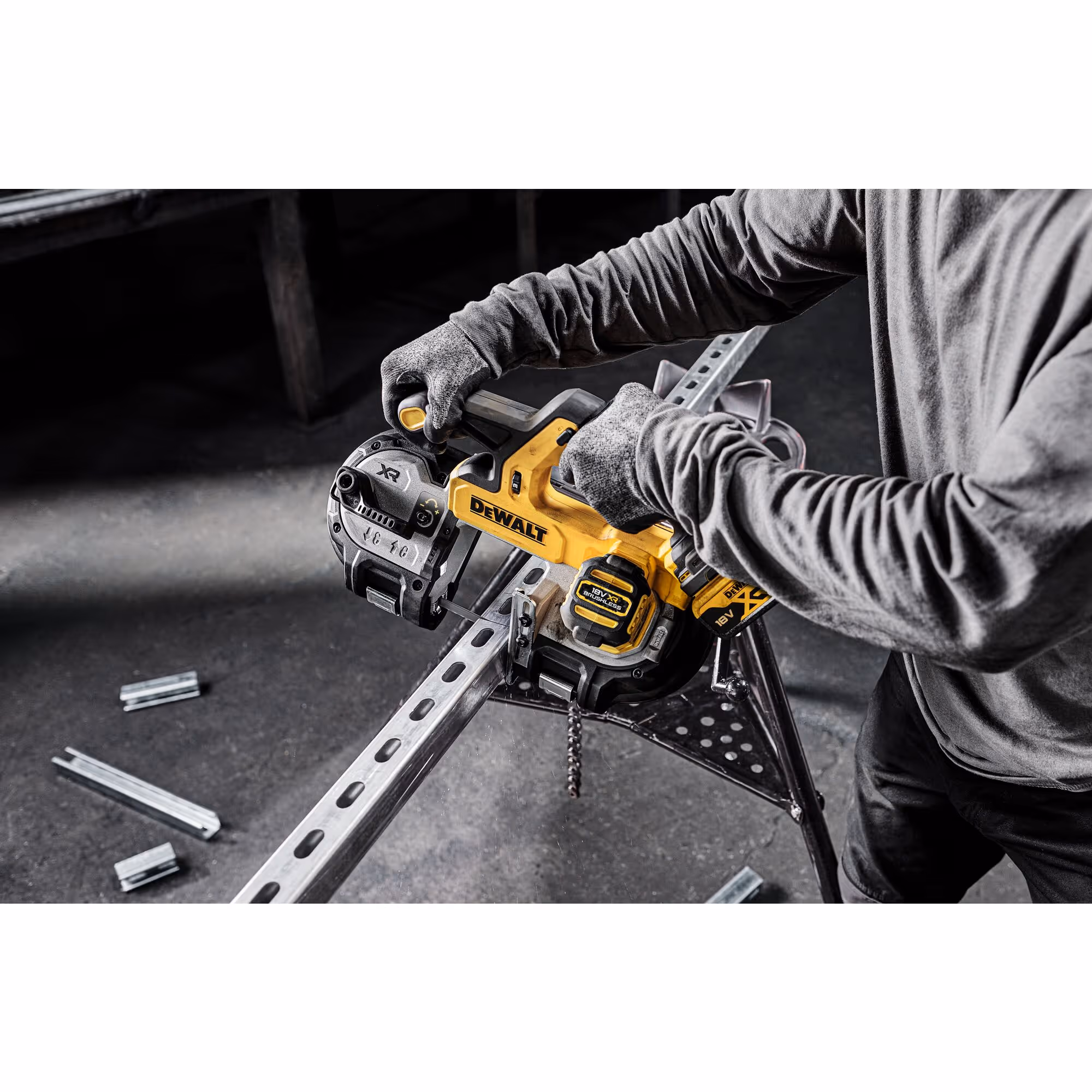 Scie à ruban XR 18V Brushless Sans batterie ni chargeur