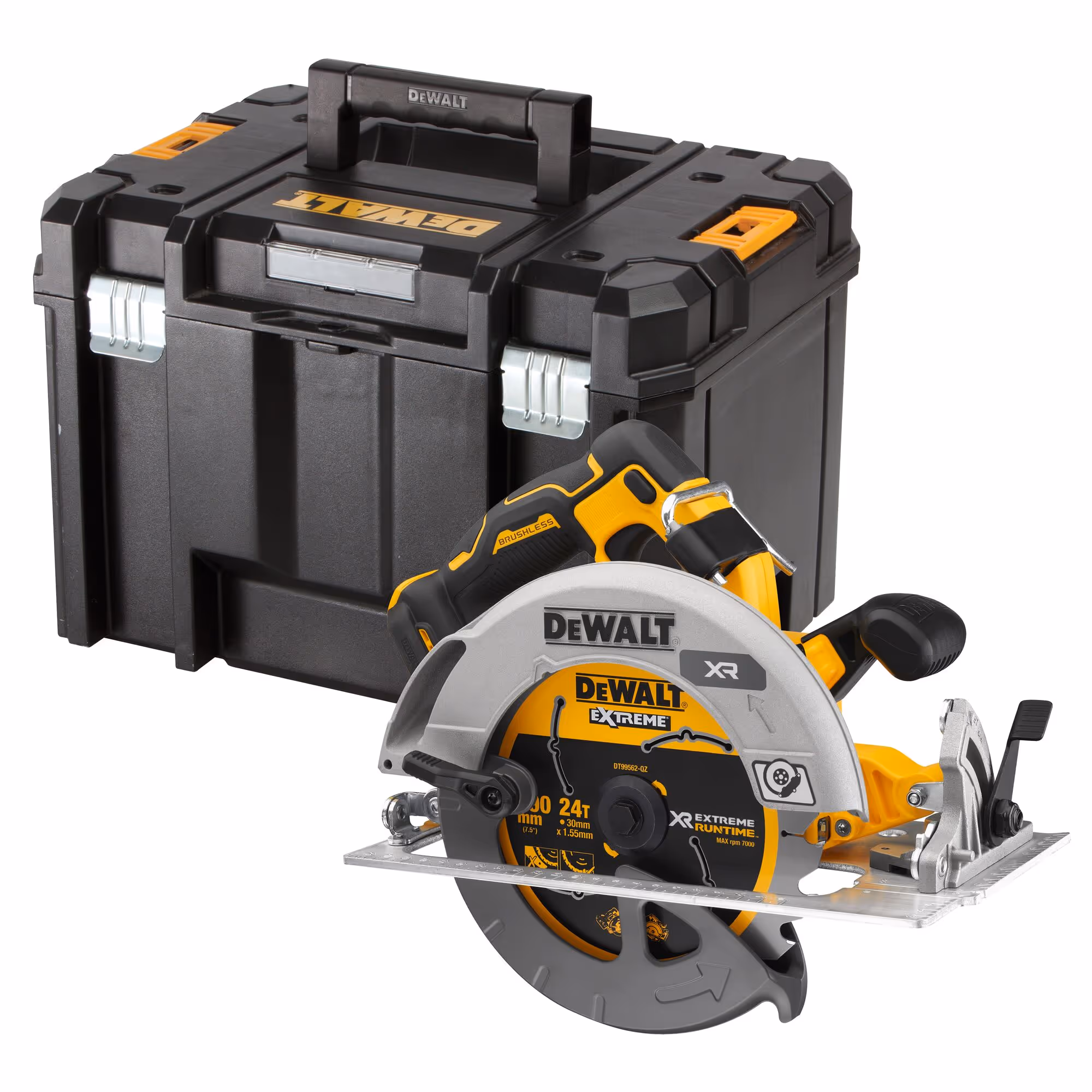 Scie circulaire XR 18V ADVANTAGE Brushless 190 mm Sans batterie ni chargeur