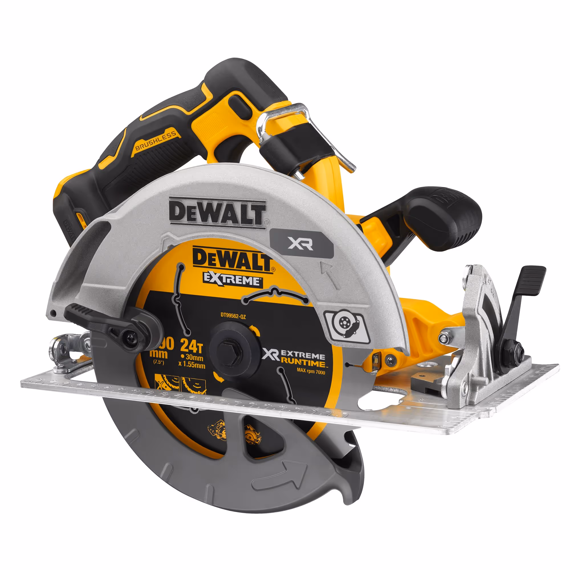Scie circulaire XR 18V ADVANTAGE Brushless 190 mm Sans batterie ni chargeur