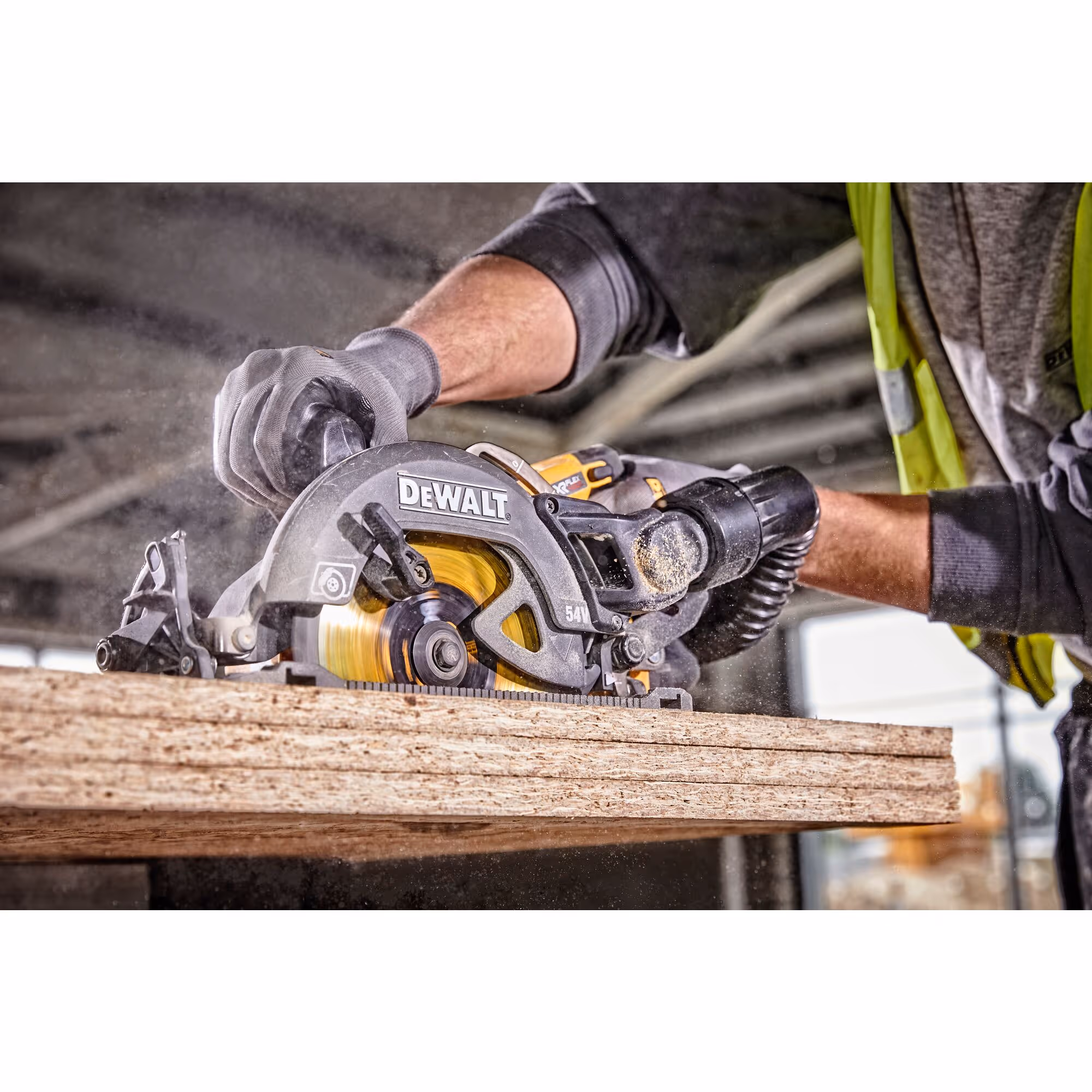 Scie circulaire Construction XR FLEXVOLT 54V Brushless 190 mm Sans batterie ni chargeur
