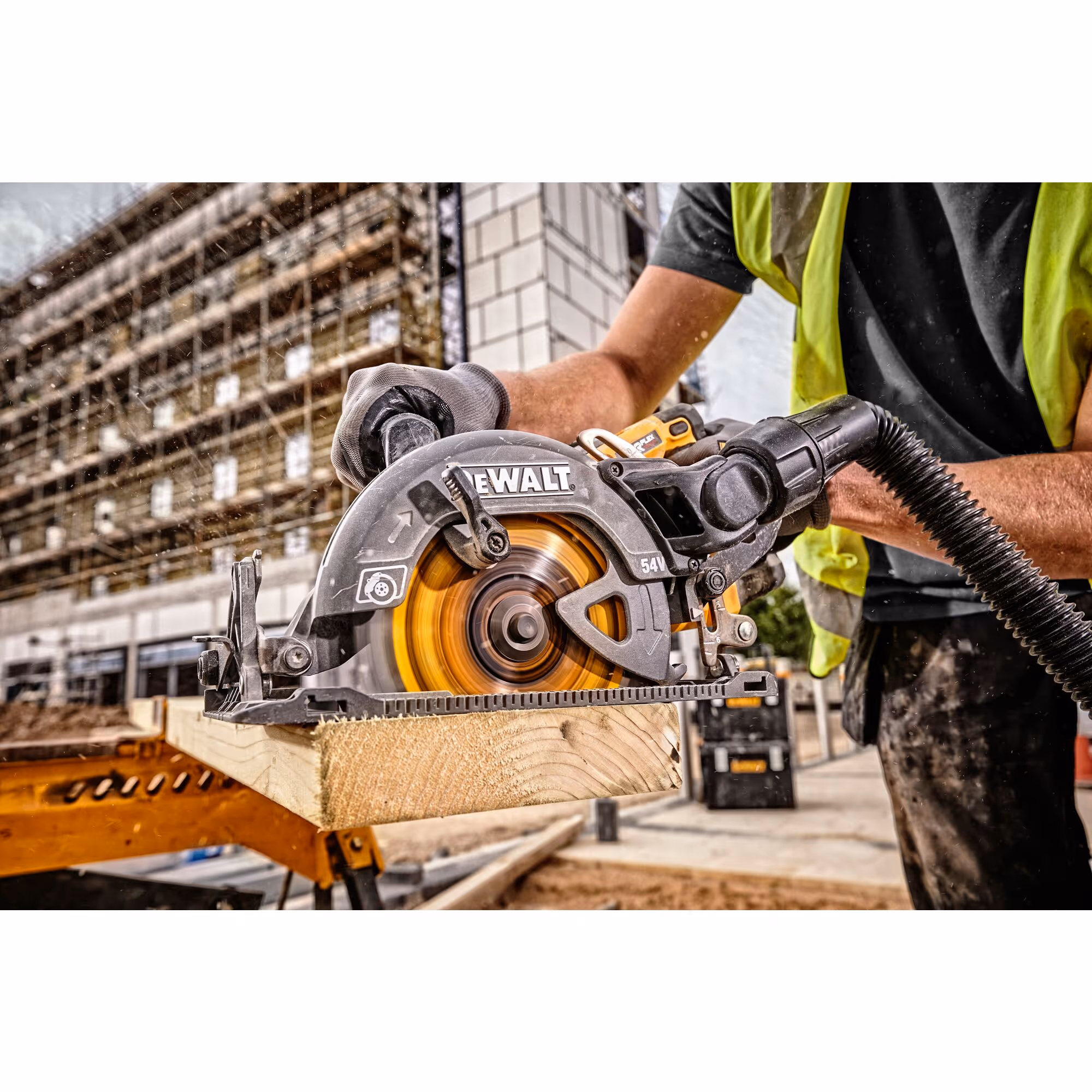 Scie circulaire Construction XR FLEXVOLT 54V Brushless 190 mm Sans batterie ni chargeur