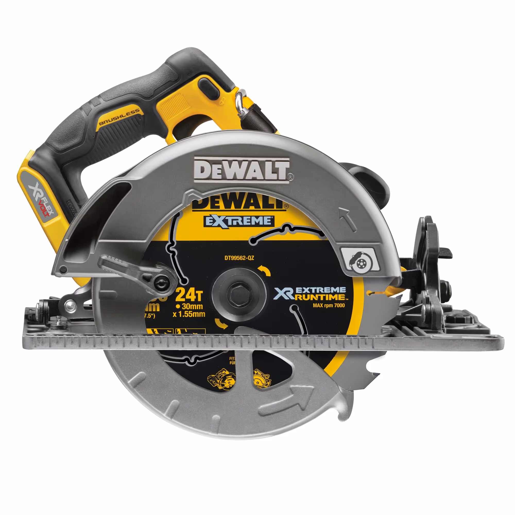 Scie circulaire XR FLEXVOLT 54V Brushless 190 mm Sans batterie ni chargeur