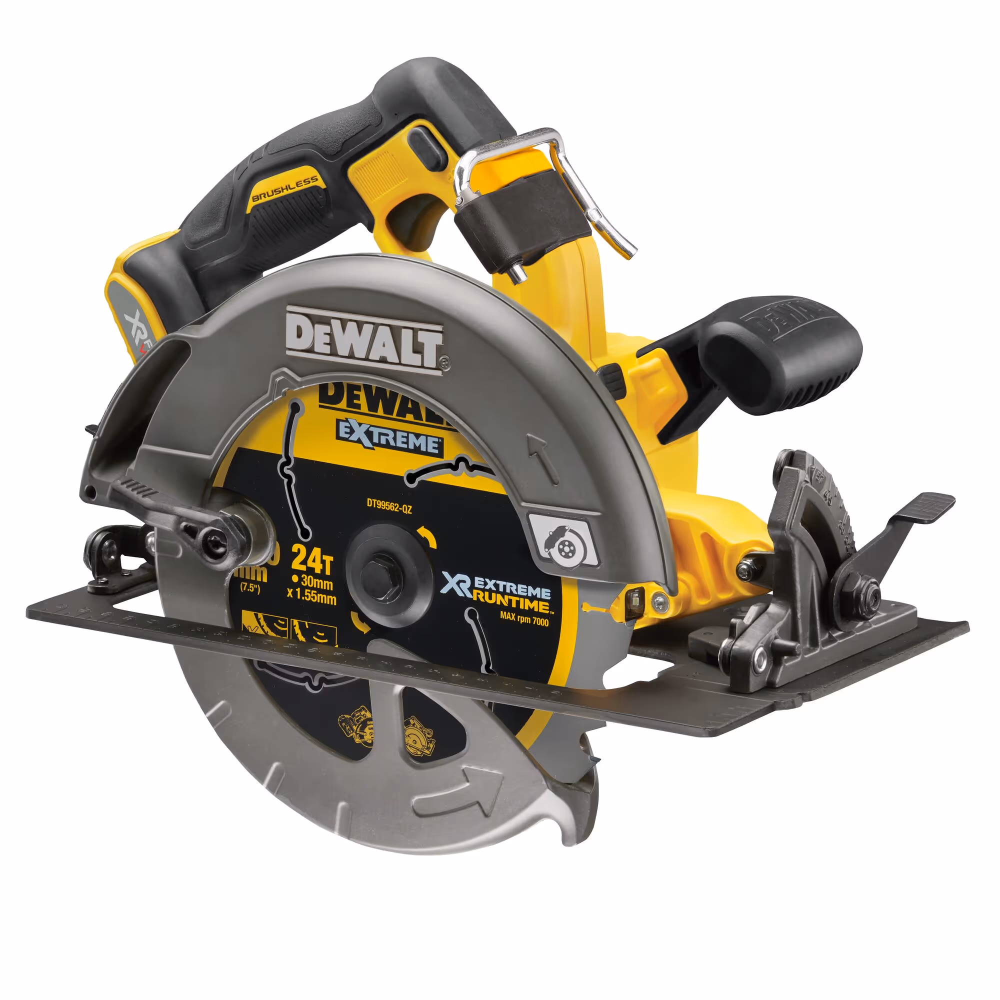 Scie circulaire XR FLEXVOLT 54V Brushless 190 mm Sans batterie ni chargeur