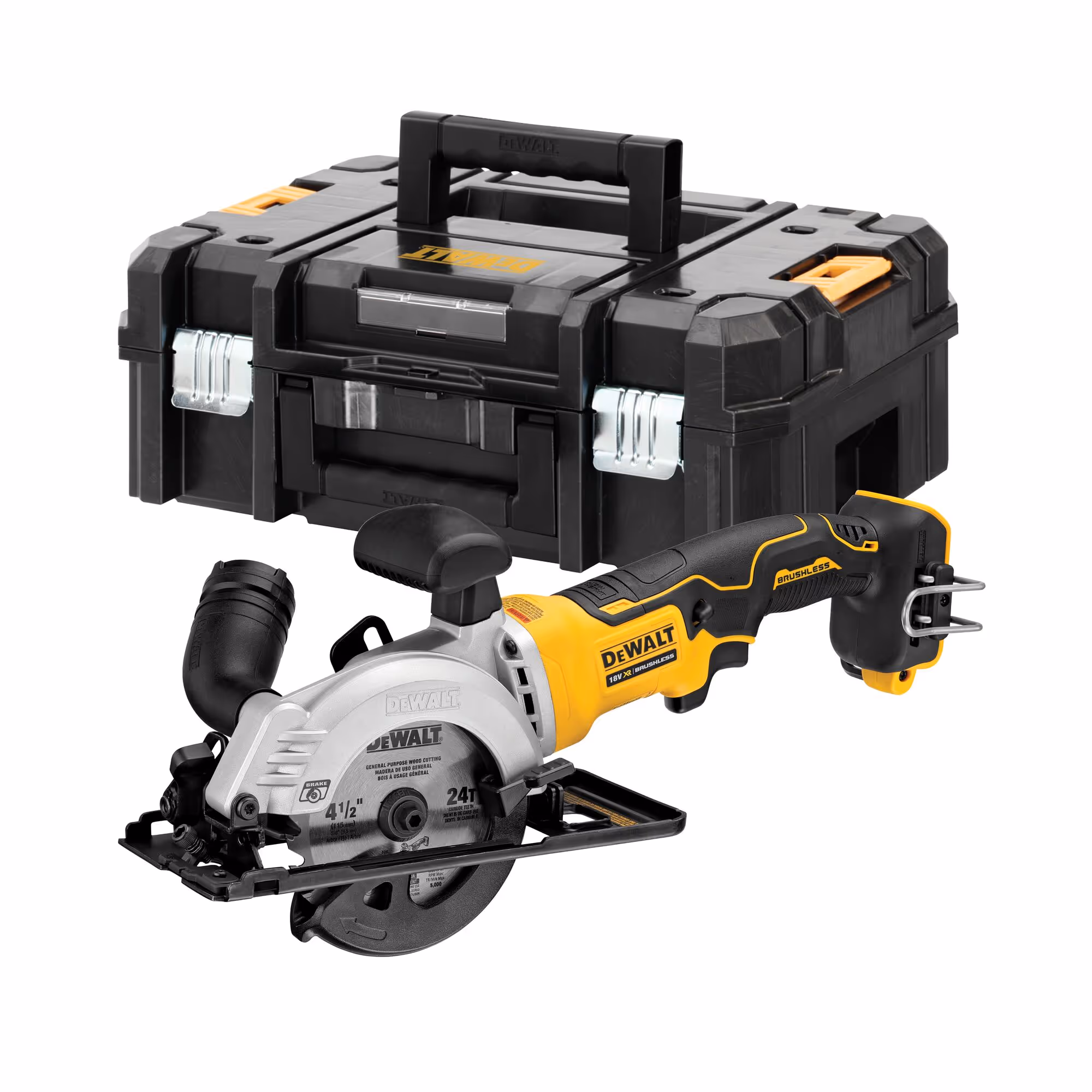 Scie circulaire XR 18V Brushless 115 mm Sans batterie ni chargeur