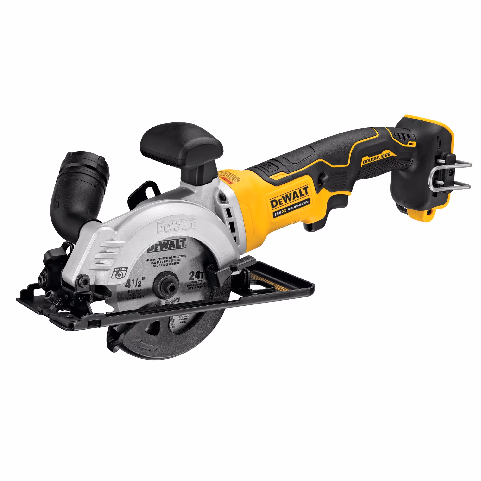 Scie circulaire XR 18V Brushless 115 mm Sans batterie ni chargeur