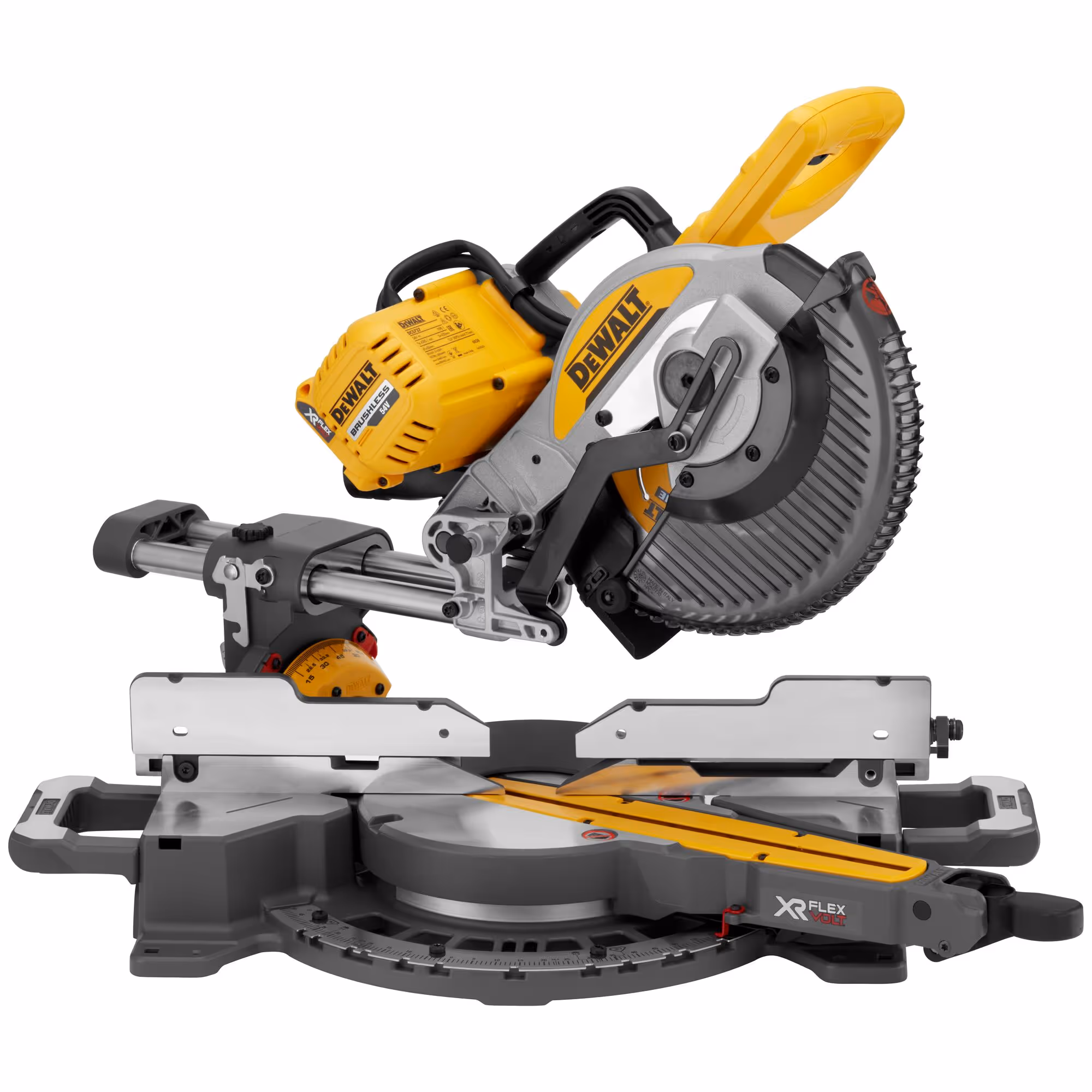 Scie à onglets radiale XR FLEXVOLT 54V Brushless 250 mm Sans batterie ni chargeur