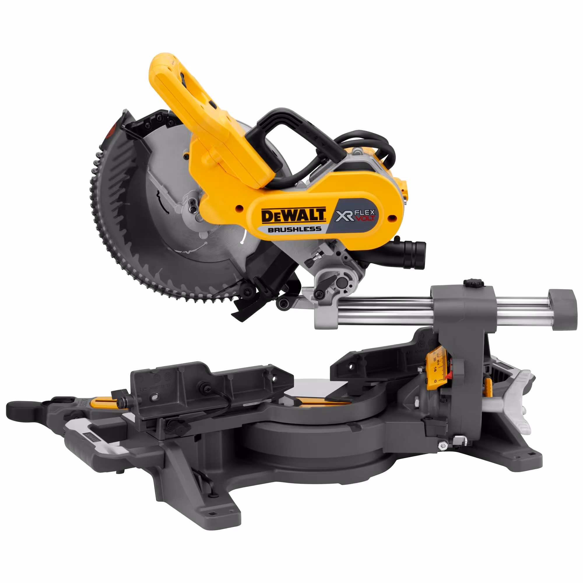 Scie à onglets radiale XR FLEXVOLT 54V Brushless 250 mm Sans batterie ni chargeur