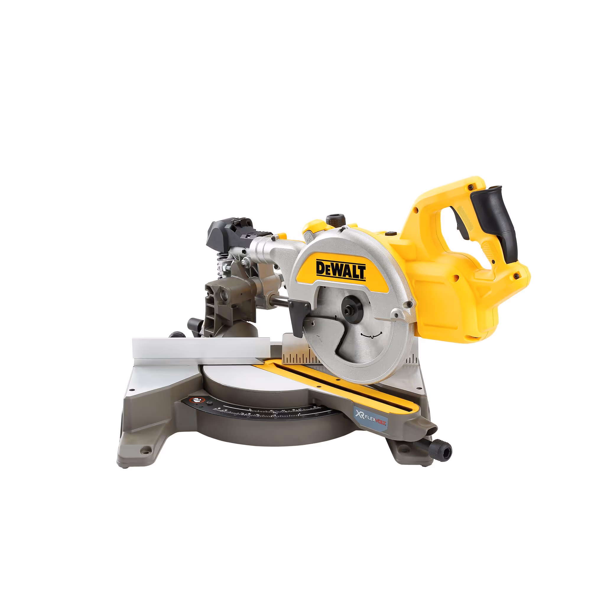 Scie à onglets radiale XR FLEXVOLT 54V 2Ah Li-Ion Brushless 216 mm avec batteries