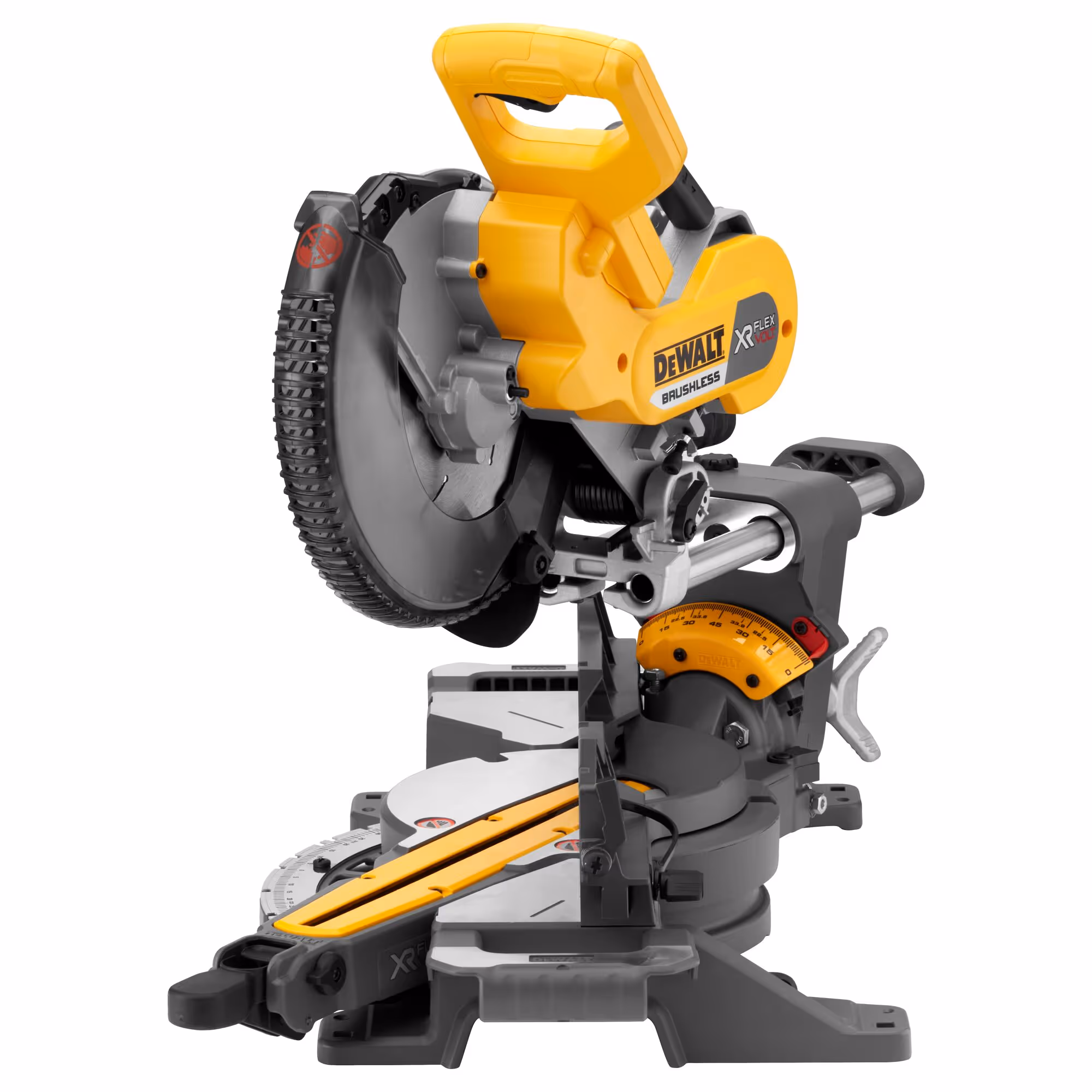 Scie à onglets radiale XR FLEXVOLT 54V 2Ah Li-Ion Brushless 250 mm avec batterie