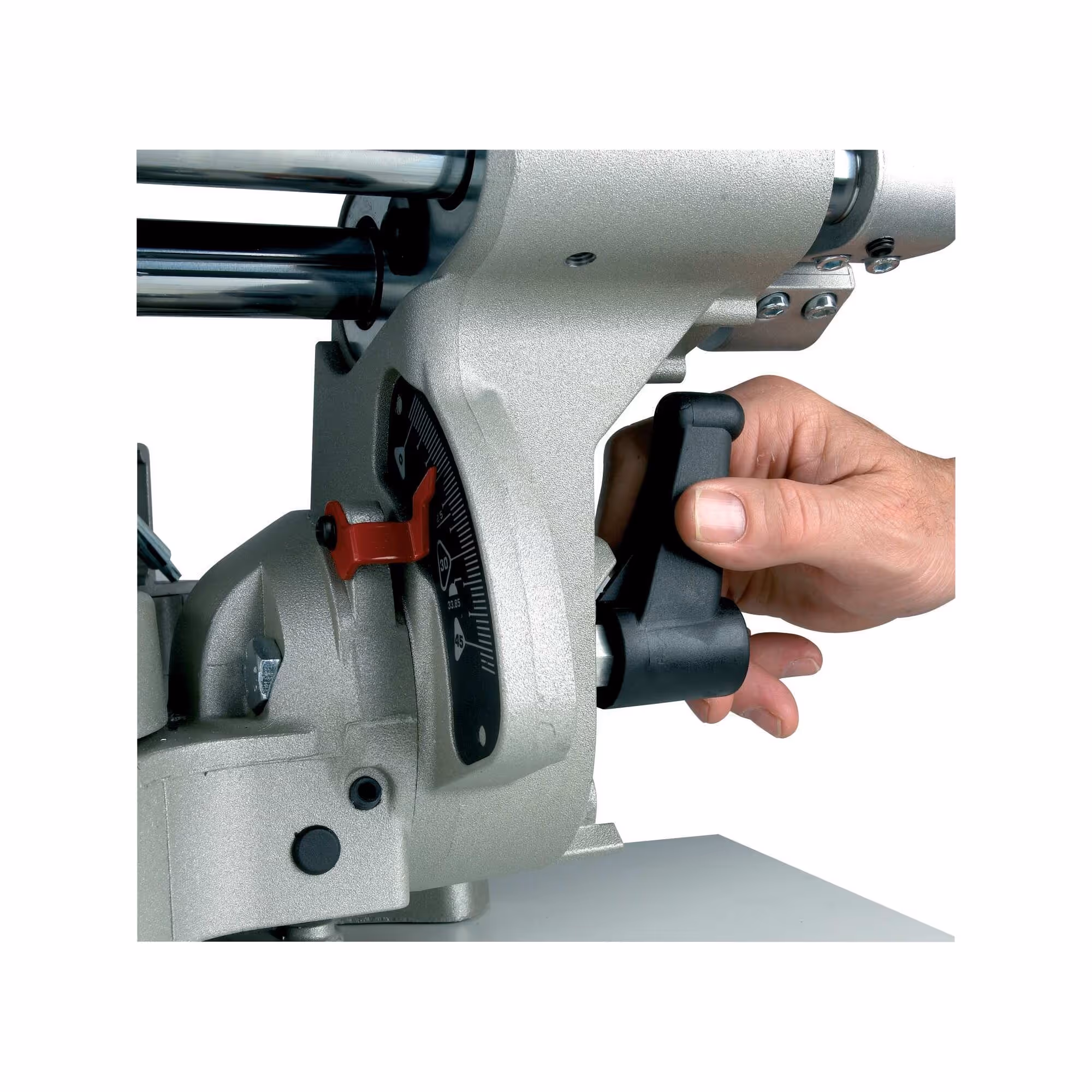 Scie à onglets radiale à table supérieure 1500W 305 mm