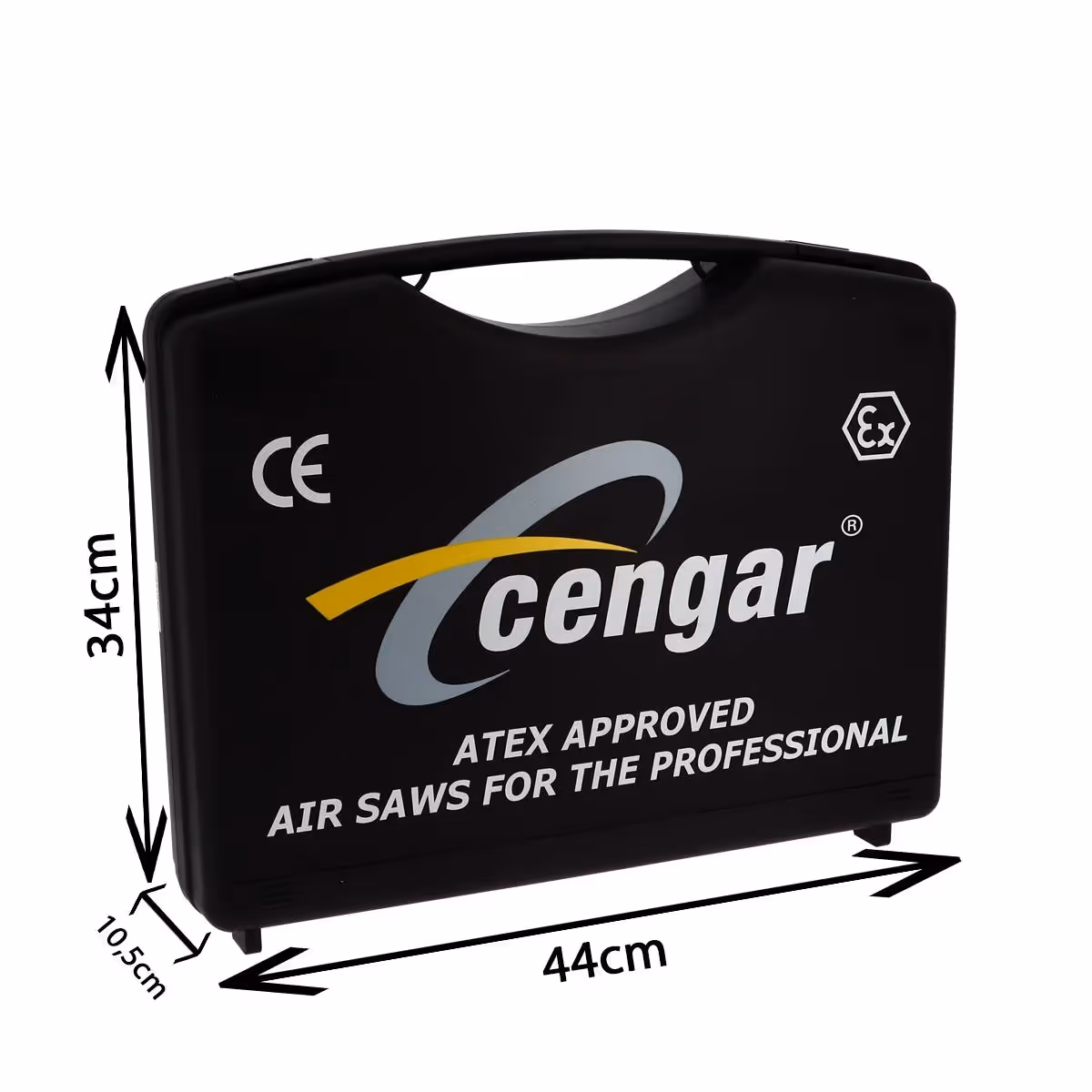 Scie pneumatique atex cengar pour lame 12mm en coffret