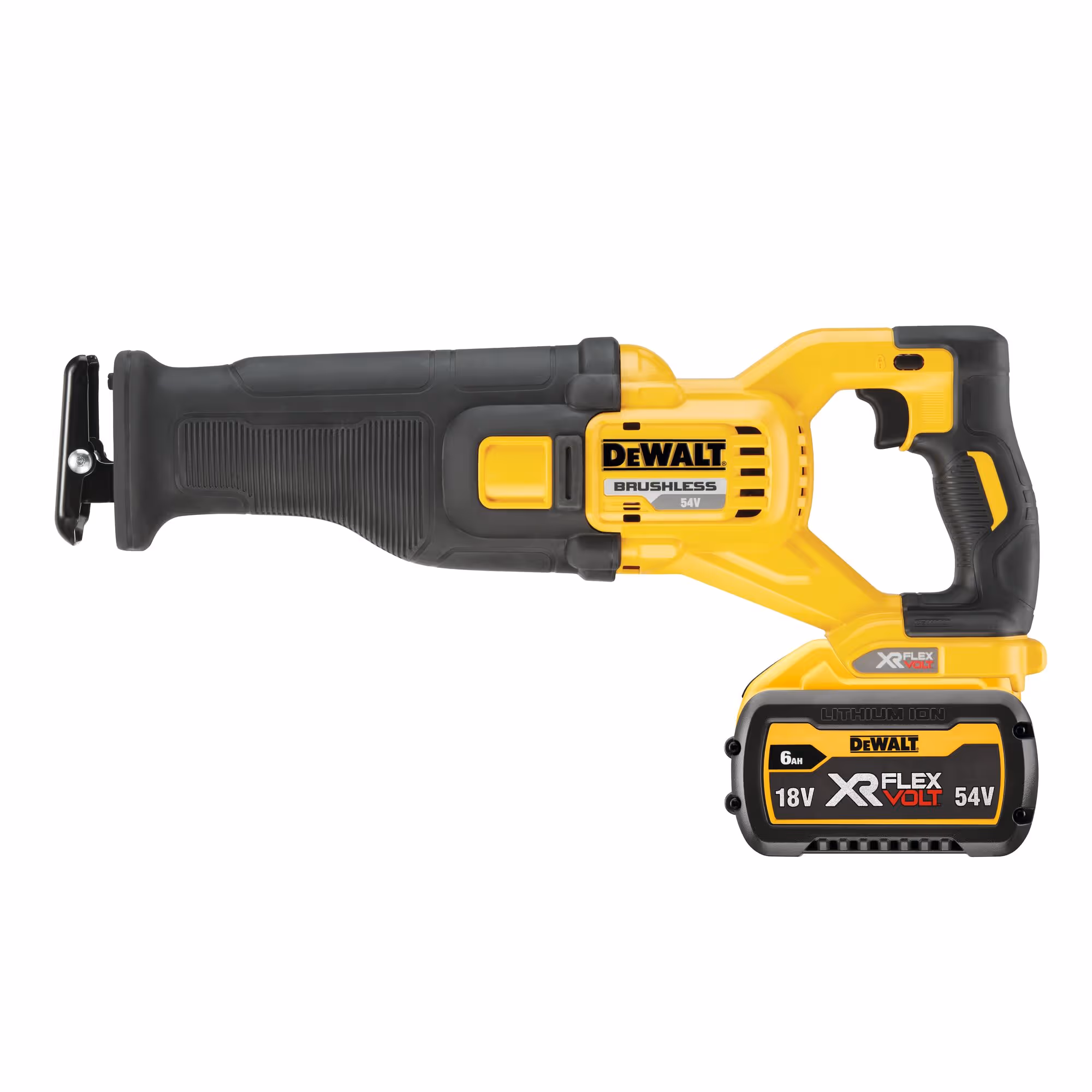 Scie sabre XR FLEXVOLT 54V 2Ah Li-Ion Brushless avec batteries