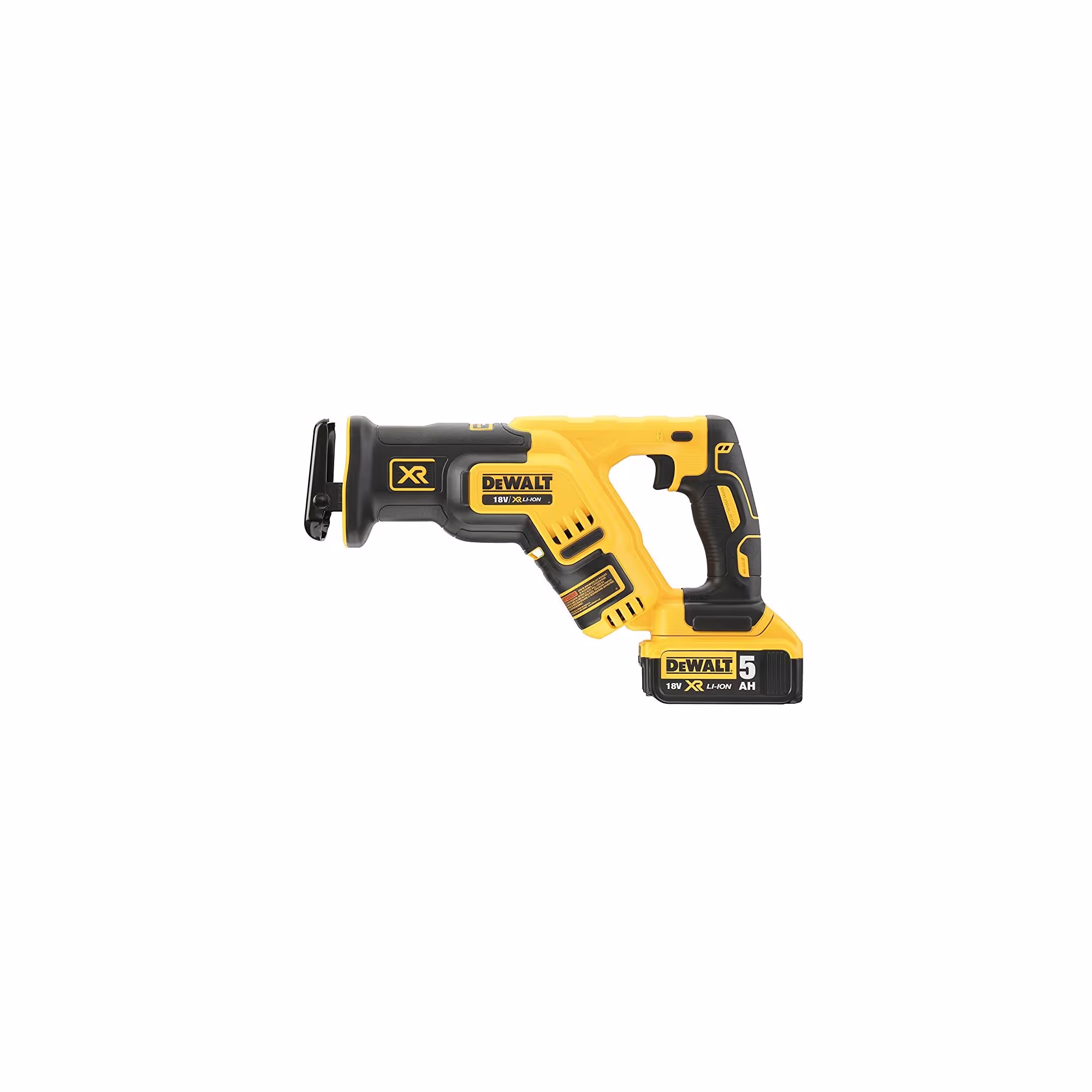Scie sabre Compacte XR 18V 5Ah Li-Ion Brushless avec batteries