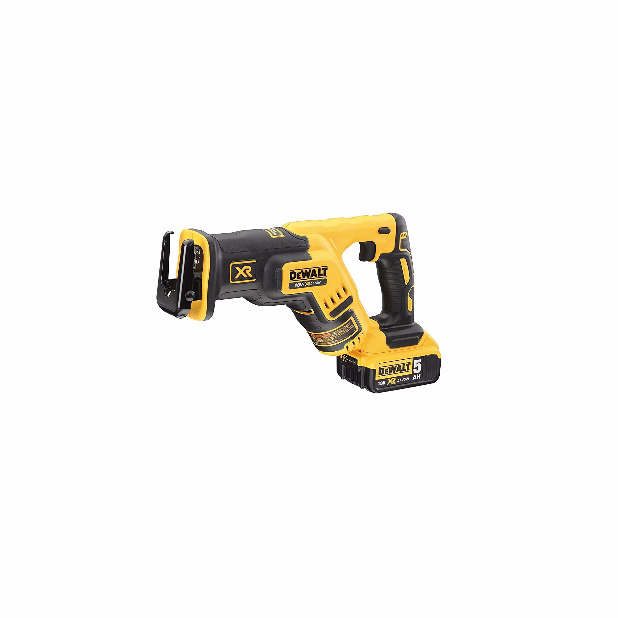 Scie sabre Compacte XR 18V 5Ah Li-Ion Brushless avec batteries