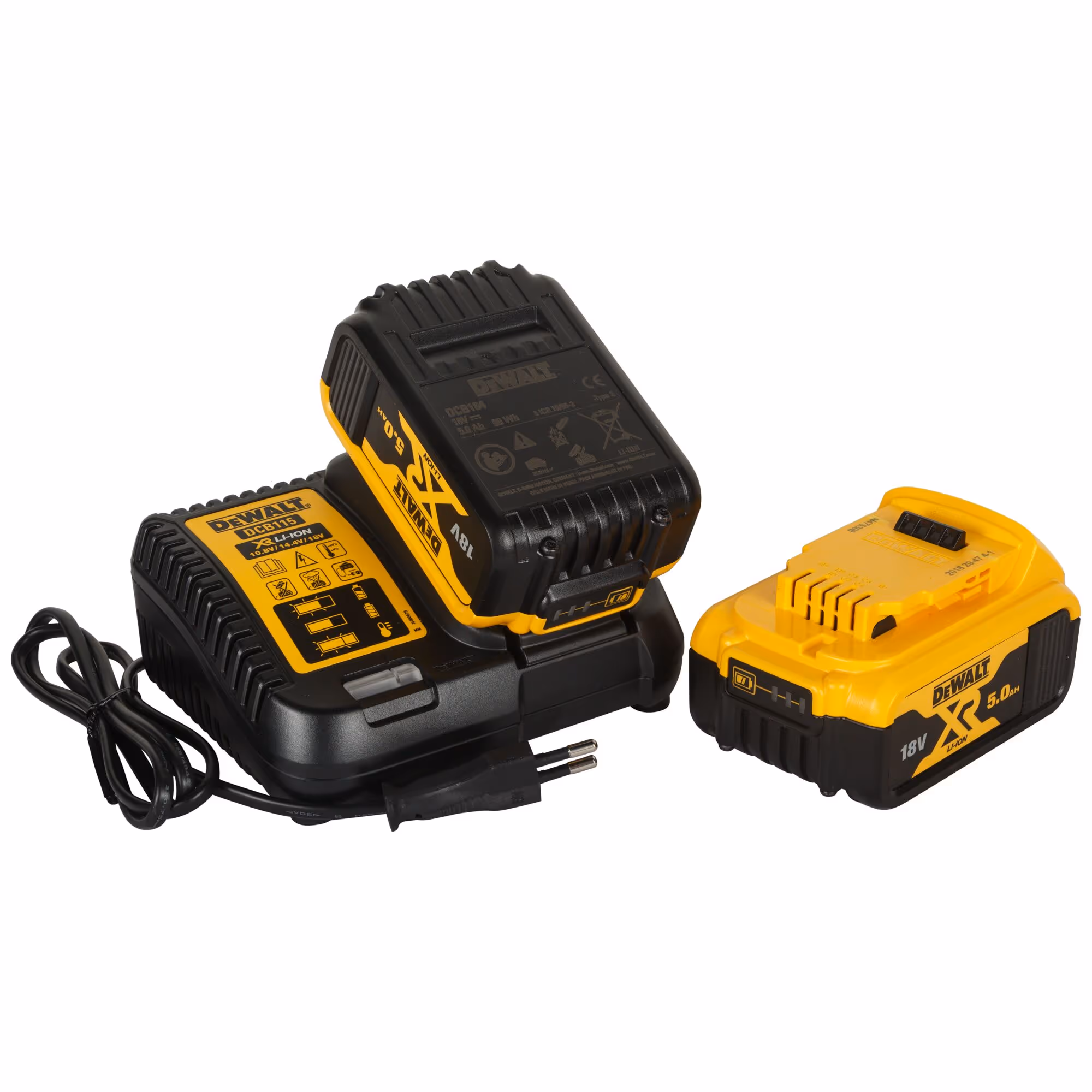Scie sabre Compacte XR 18V 5Ah Li-Ion Brushless avec batteries