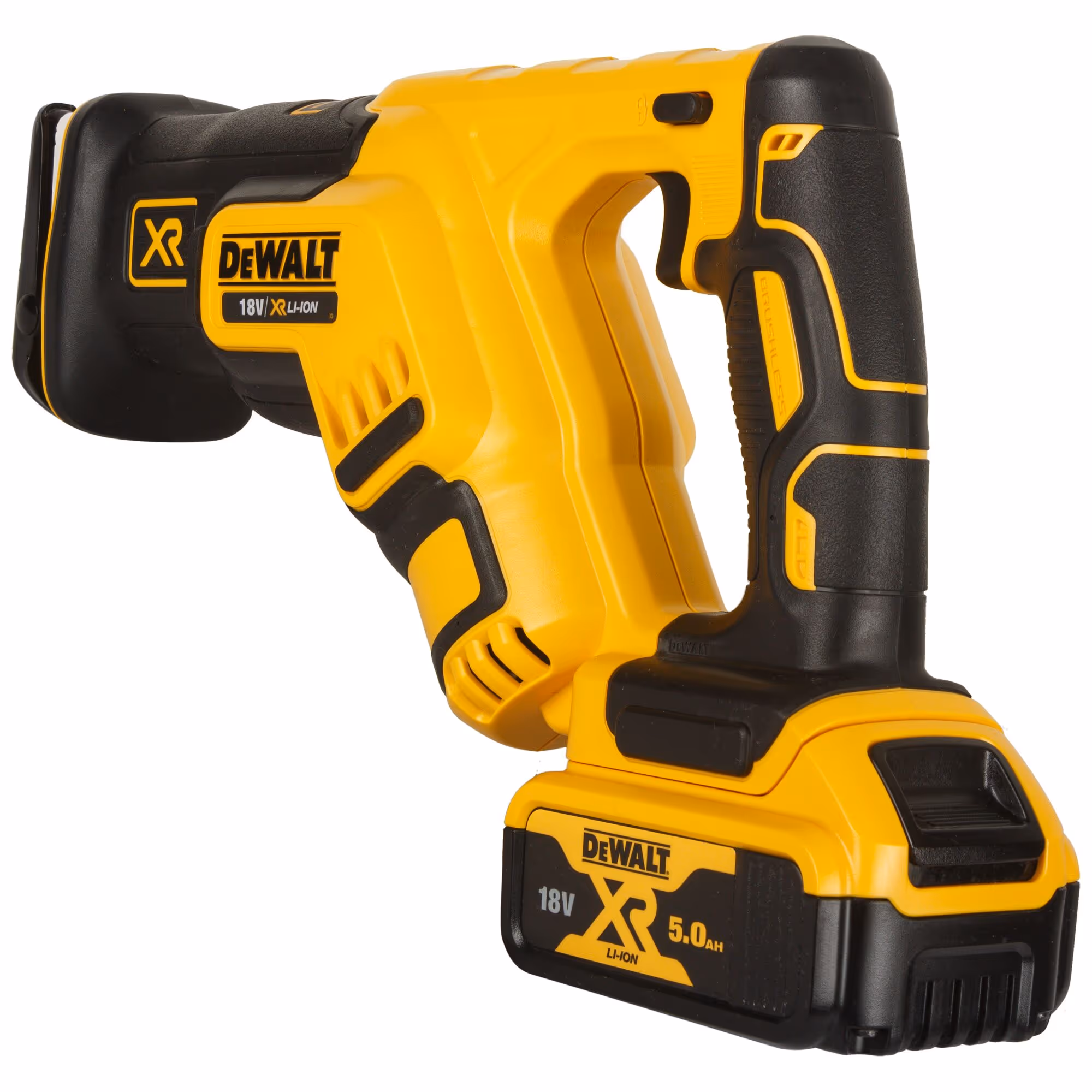 Scie sabre Compacte XR 18V 5Ah Li-Ion Brushless avec batteries