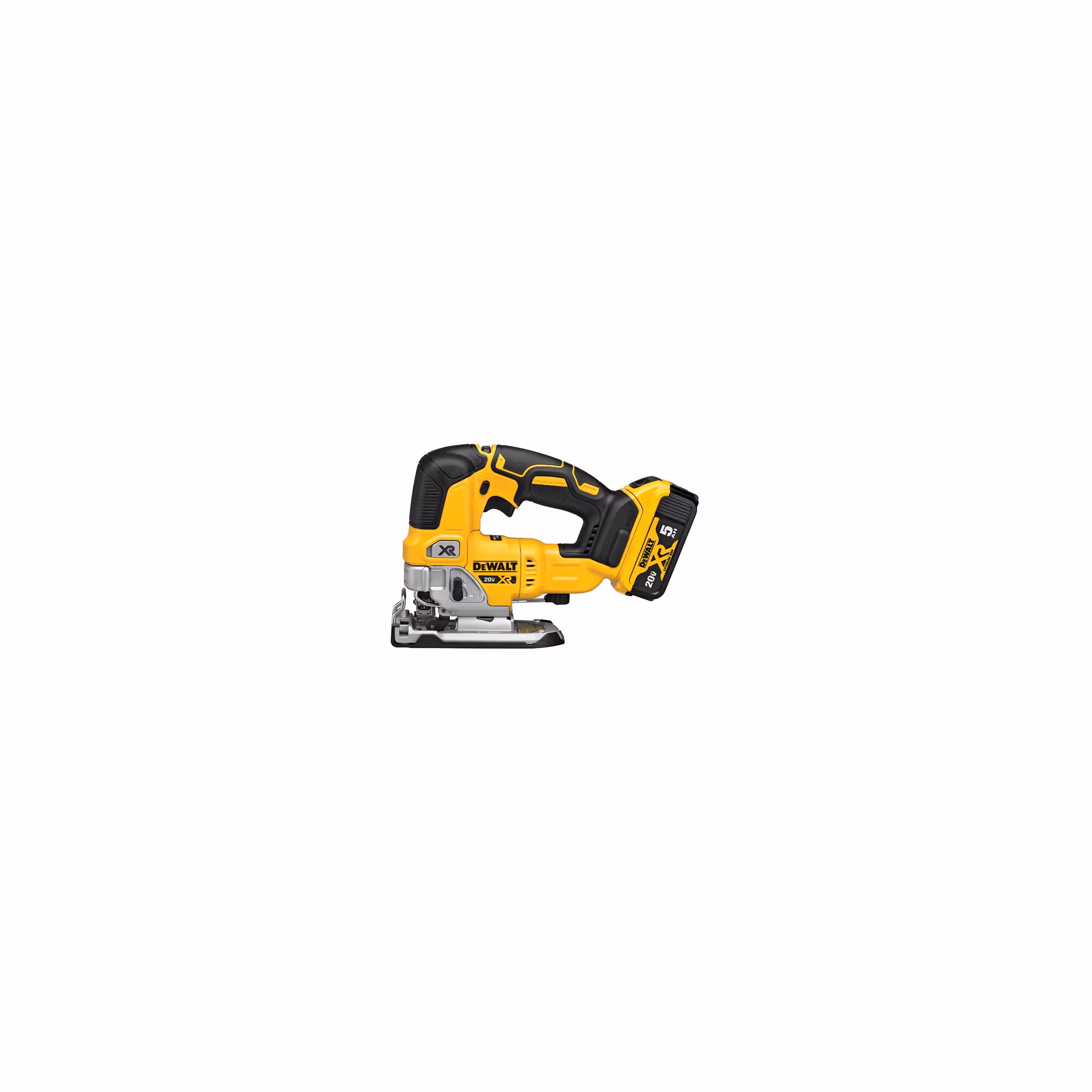 Scie sauteuse à poignée supérieure XR 18V 5Ah Li-Ion Brushless avec batteries