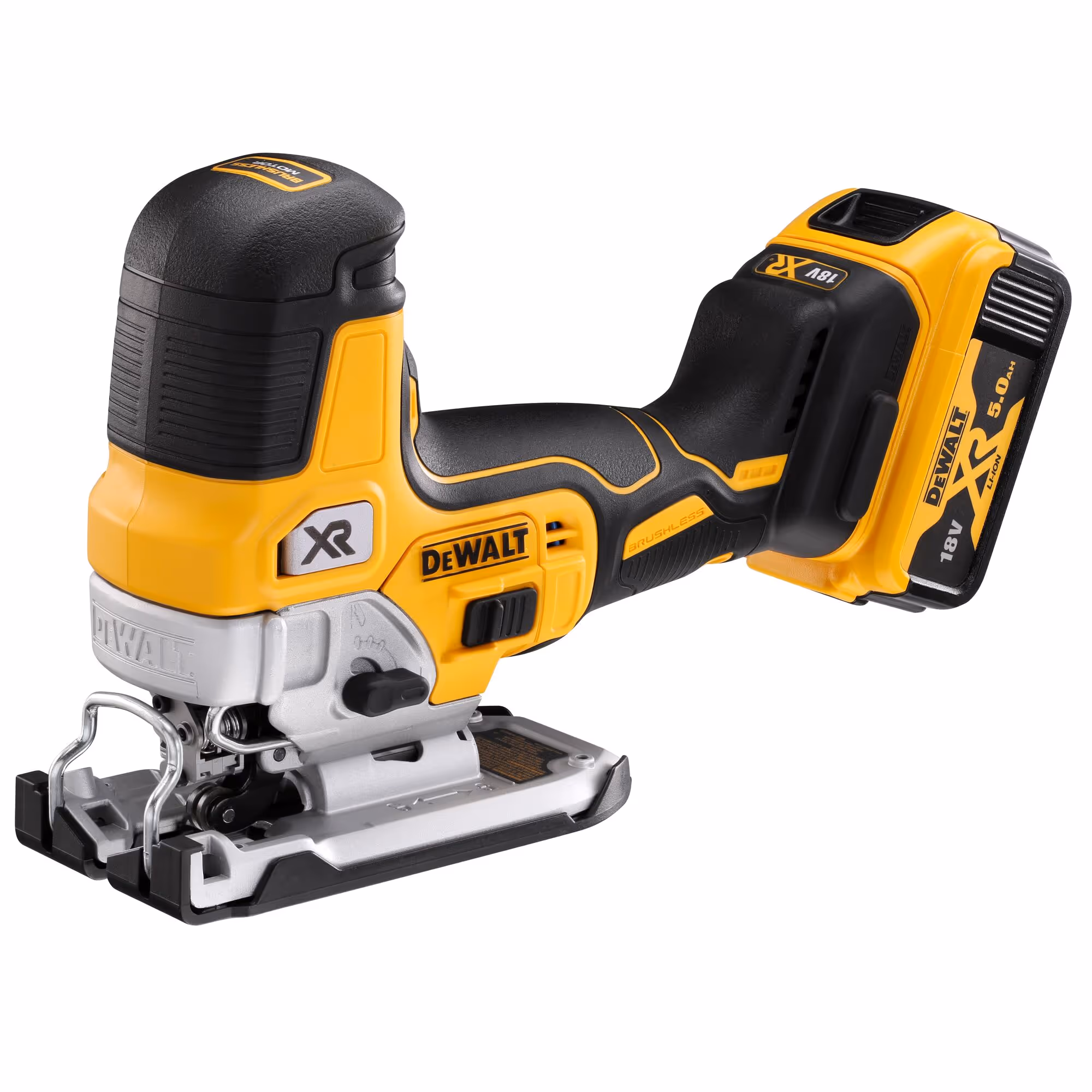 Scie sauteuse à prise par le corps XR 18V 5Ah Li-Ion Brushless  avec batteries