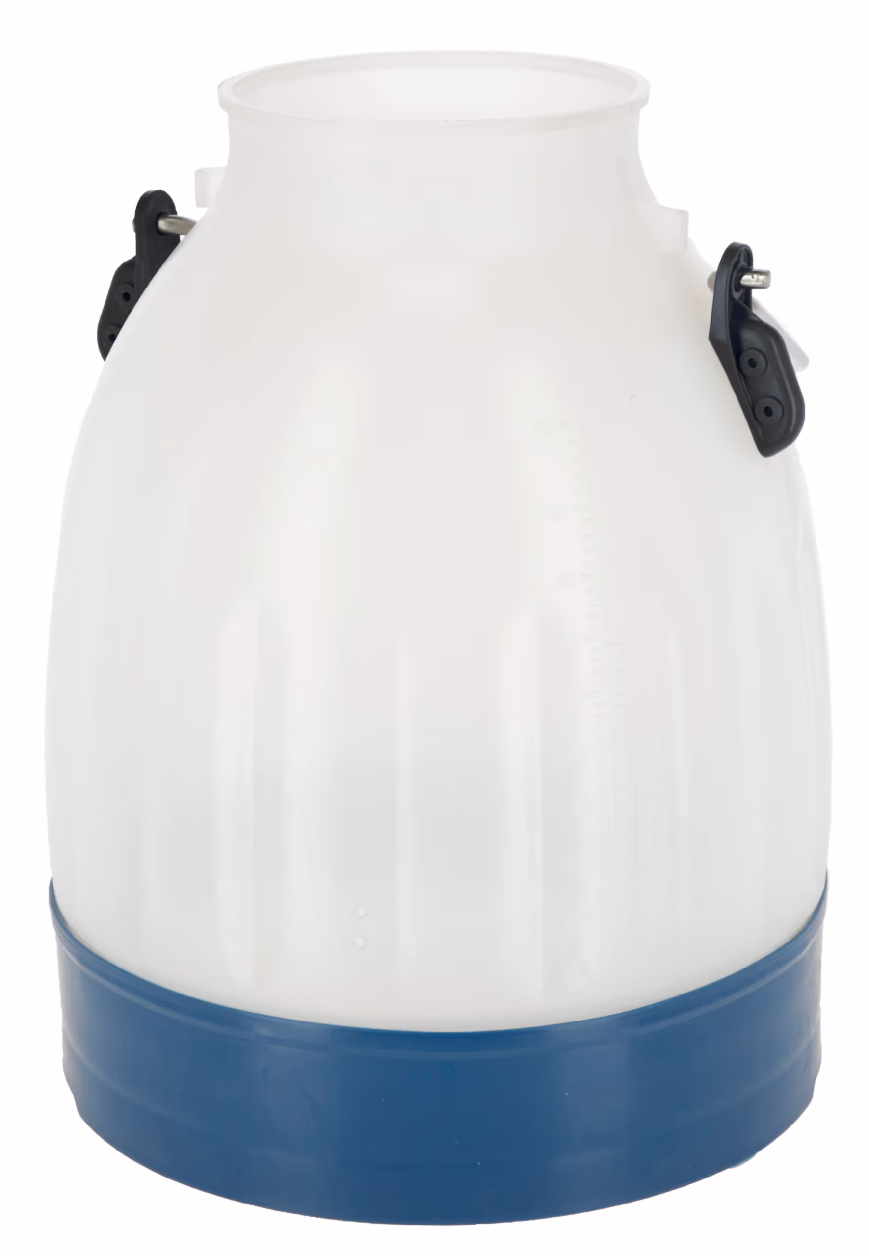 Seau à lait semi-transparent bleu, 30L